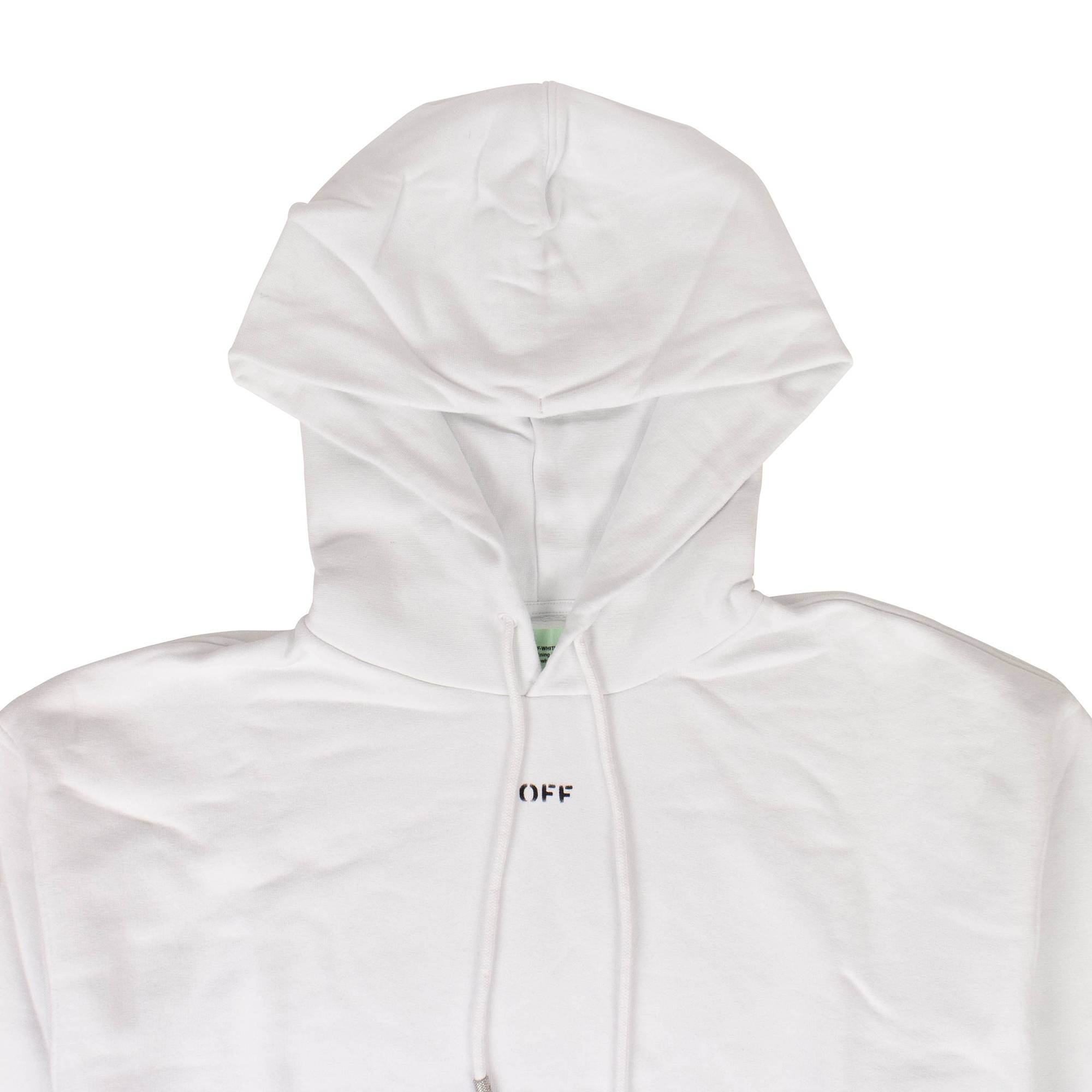 Off-White Photocopy Hooded Sweatshirt 'White' - 3