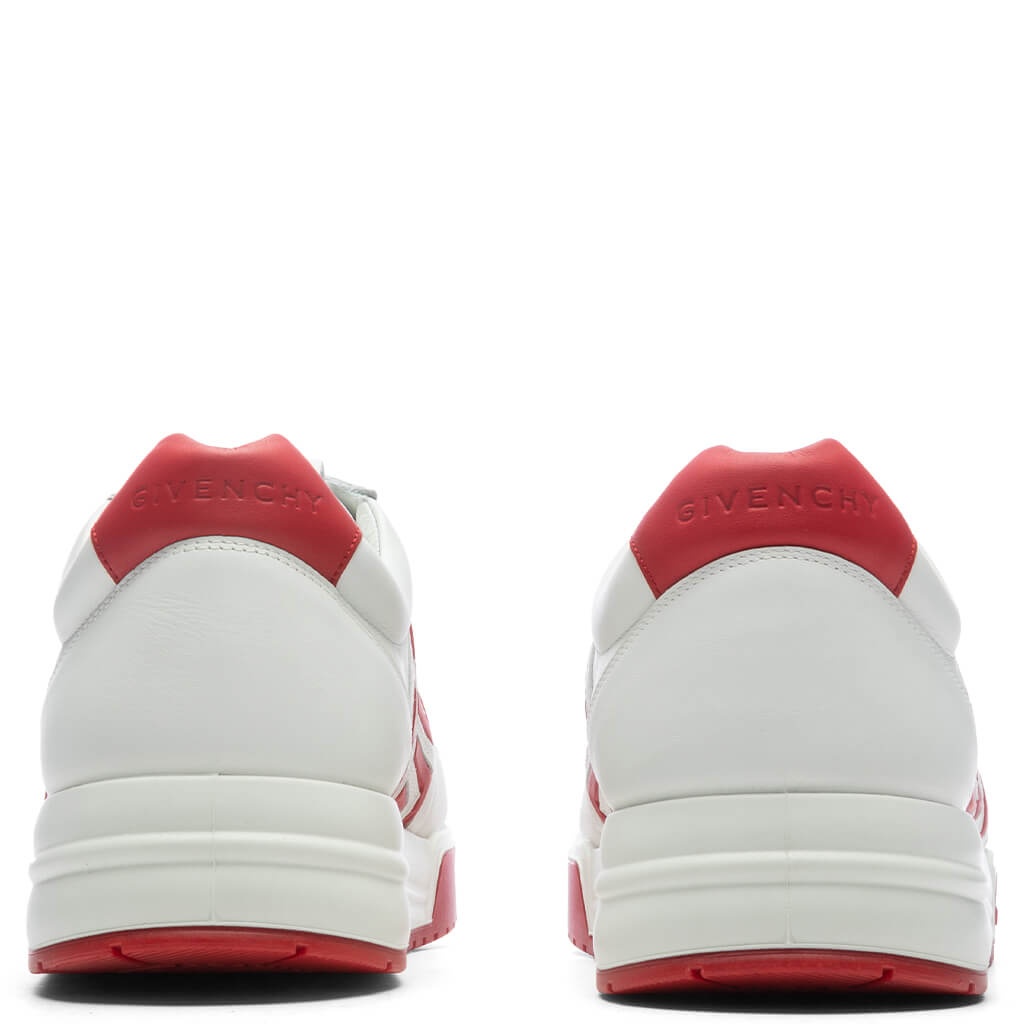 G4 LOW SNEAKERS - WHITE/RED - 4