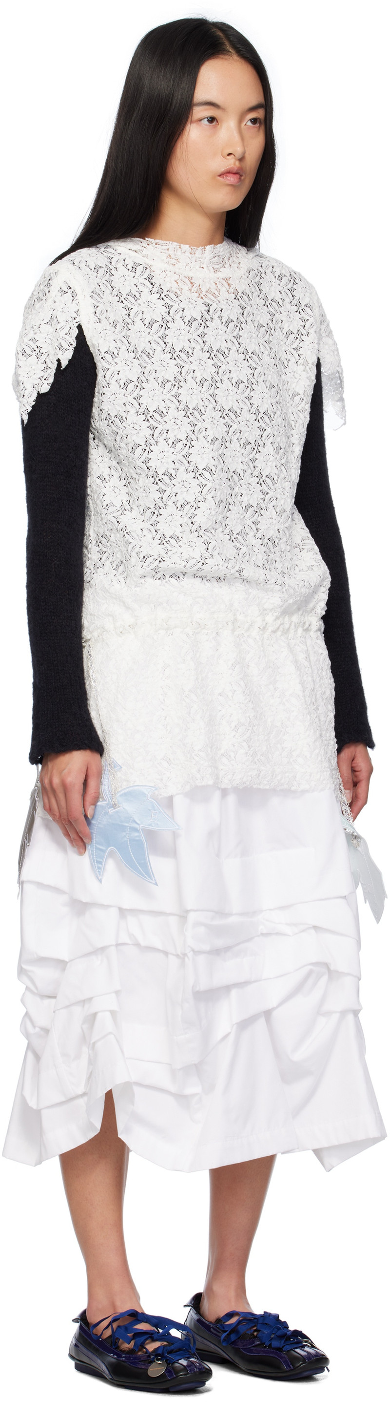 VeniceW White Garden Minidress outlook