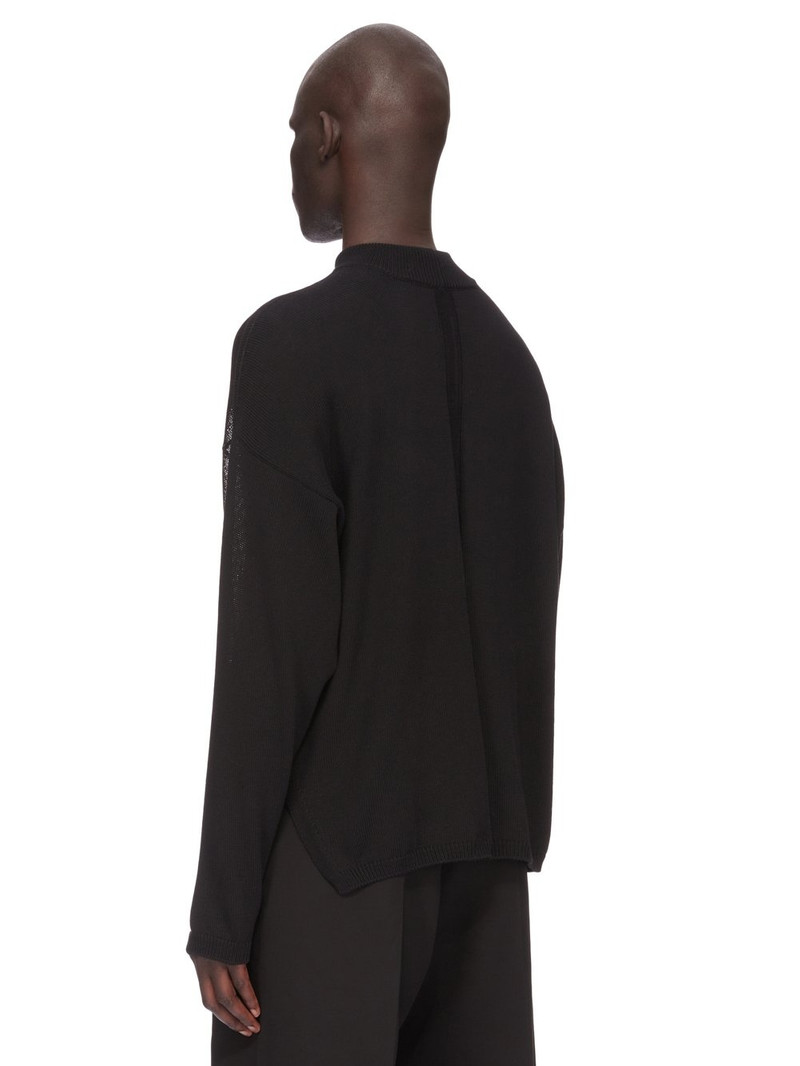 fine-knit cotton jumper 3