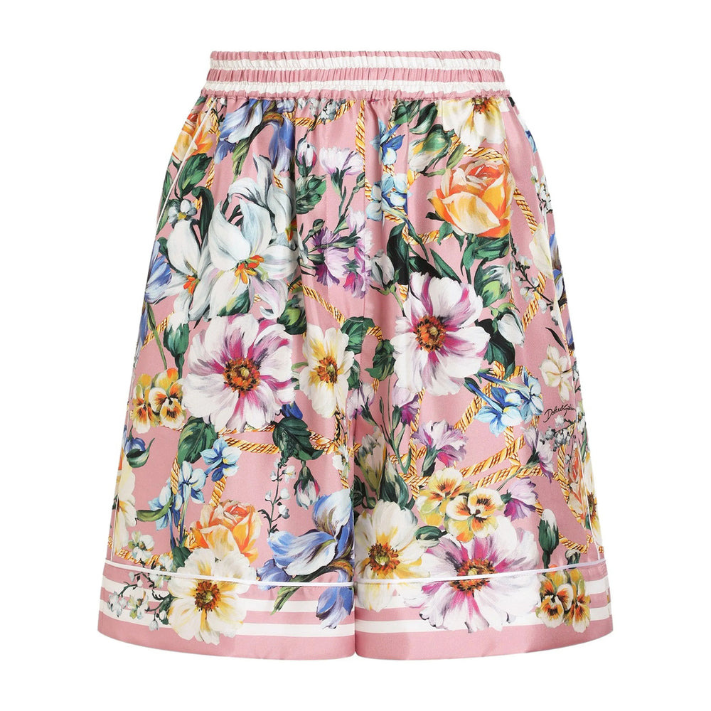 Dolce & Gabbana Pink Shorts - Knee-Length Shorts Women - 1