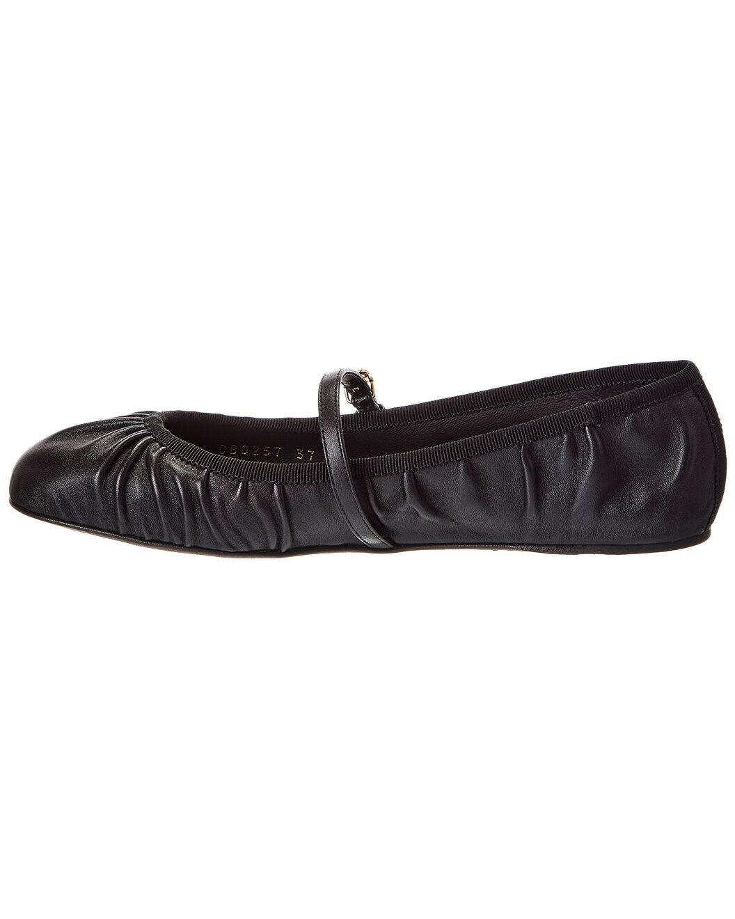 Dolce & Gabbana DG Logo Leather Flat - 2