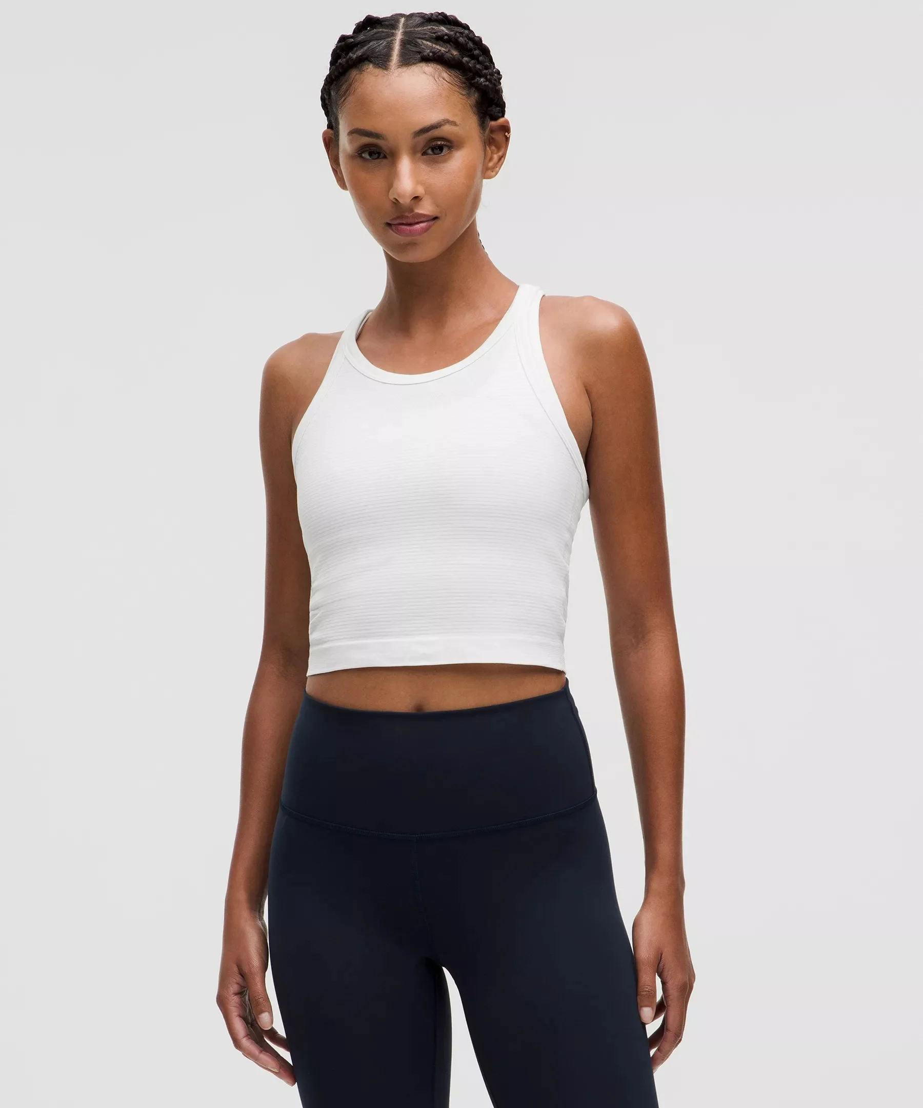 Swiftly Tech Cropped Racerback Tank Top 2.0 - 1