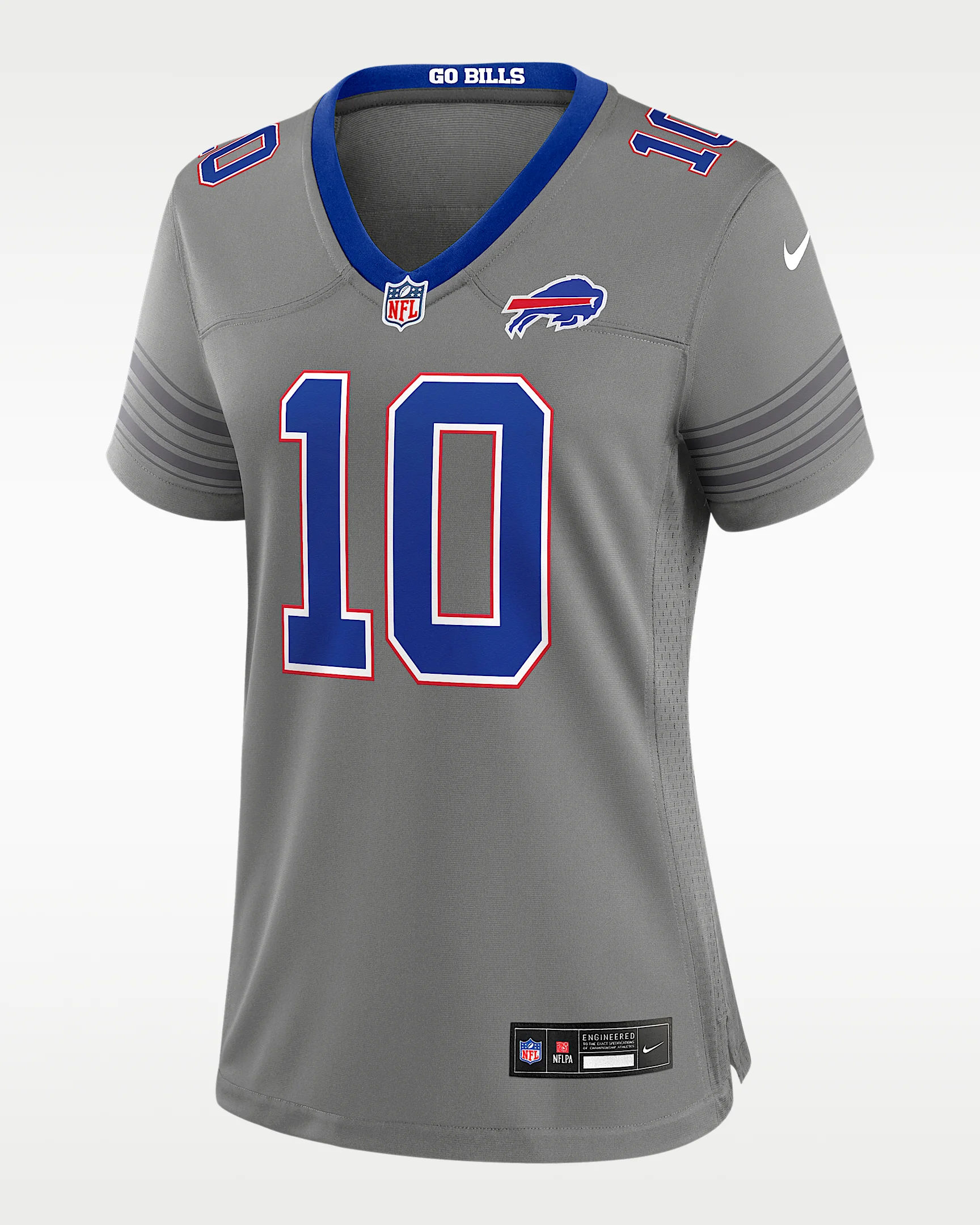 Khalil Shakir Buffalo Bills Women's Nike NFL Game Jersey - 1
