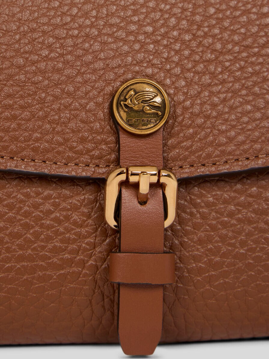 HAMMERED LEATHER PONY WALLET - 4