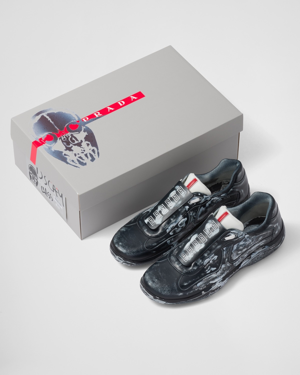Cass x Prada America's Cup "D3cay" sneakers - 9