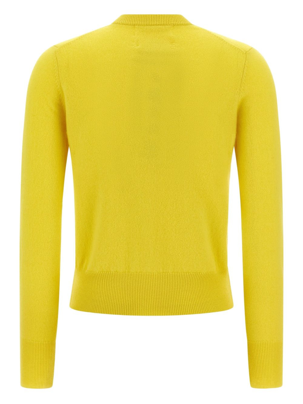 button-front cuffed-sleeve cardigan - 3