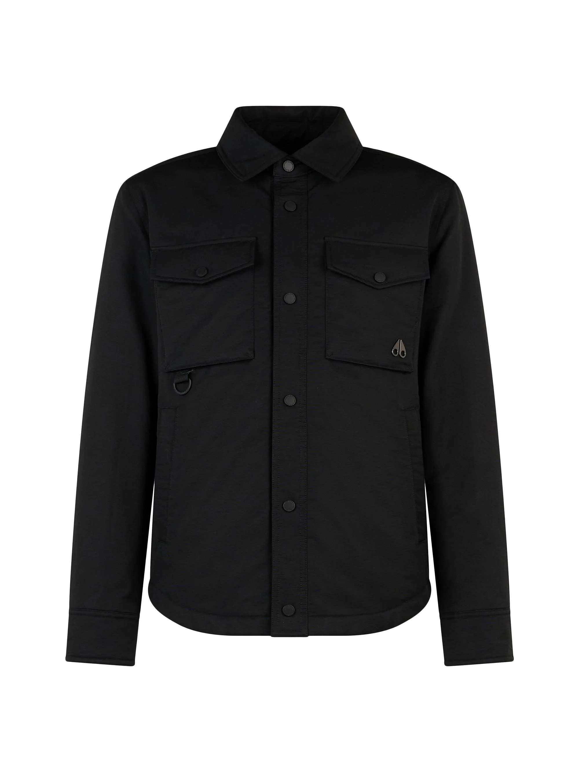 Men's West Insulated Shirt Jacket - Black - 1
