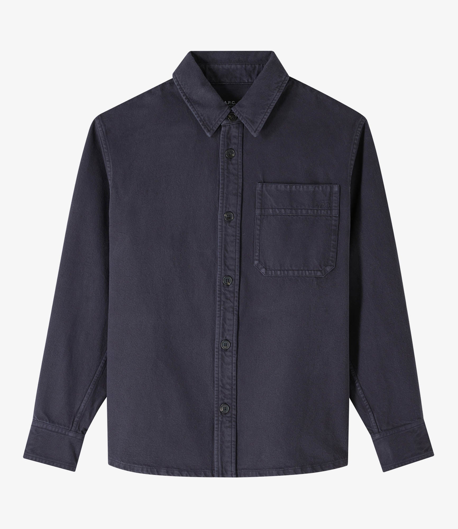 BASILE BRODÉE POITRINE OVERSHIRT - 1
