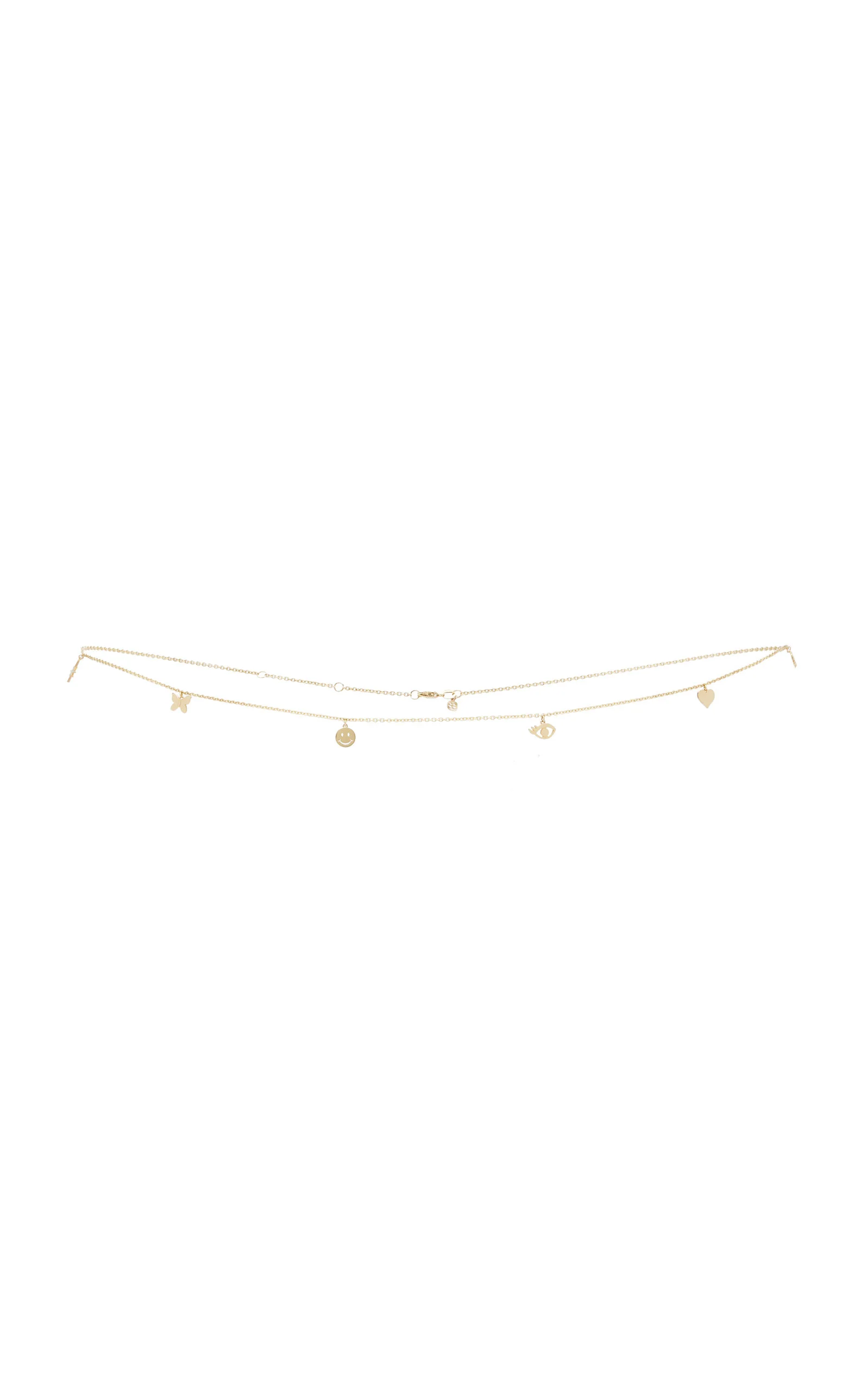 Exclusive 14K Yellow Gold Belly Chain gold - 1