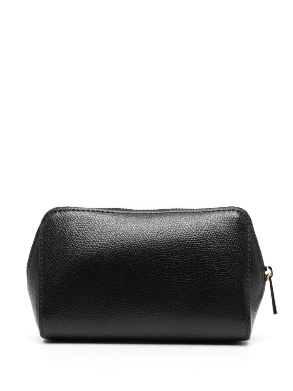 medium Camelia leather make up bag - 2