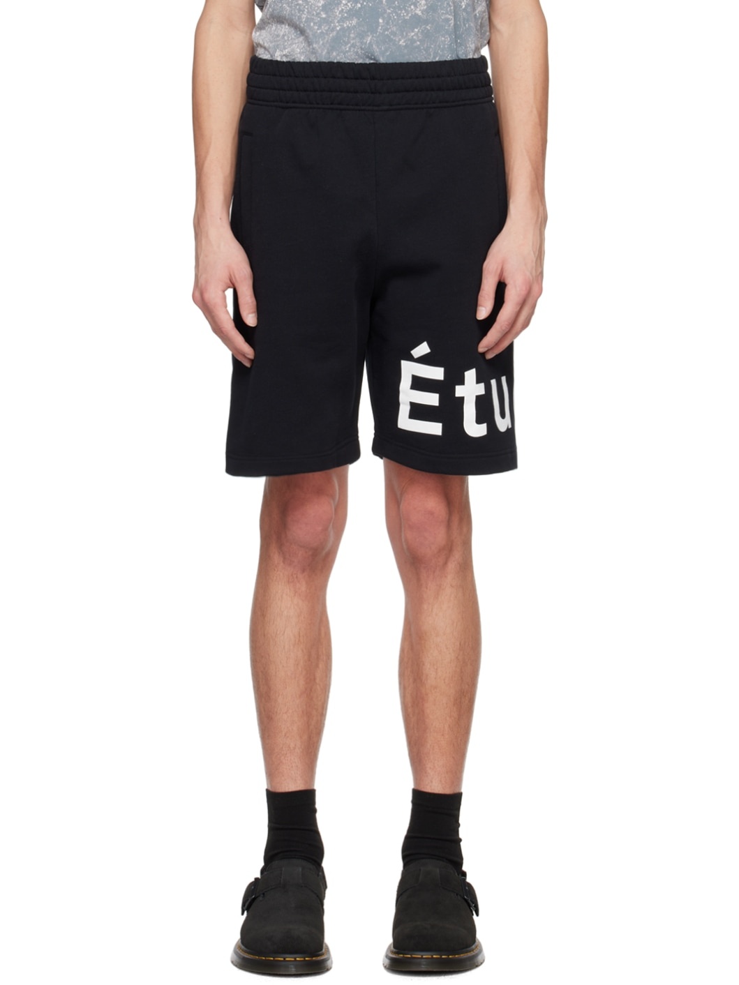Black Tempera 'Études' Shorts - 1