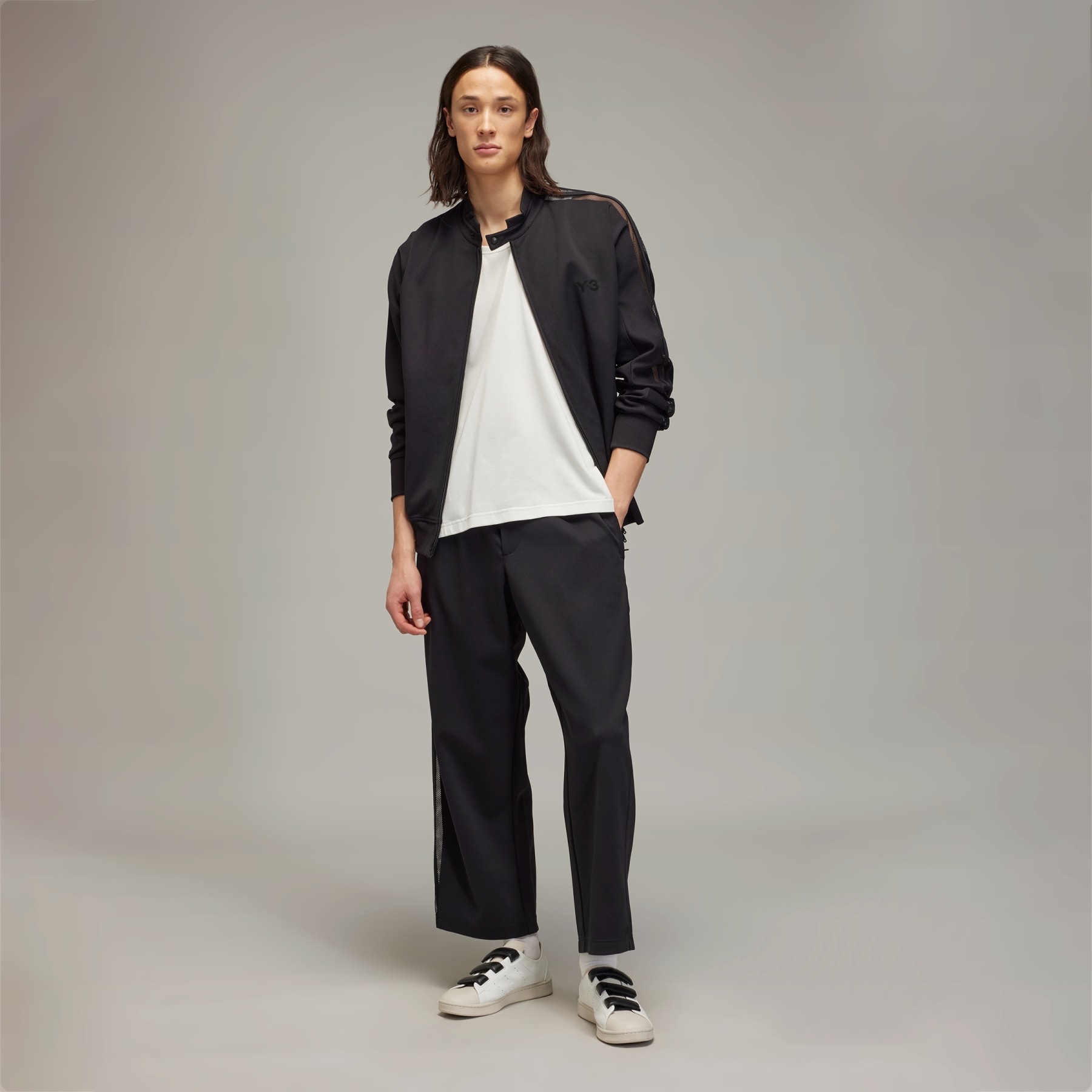 Y-3 Mesh Stripes Track Pants - 5
