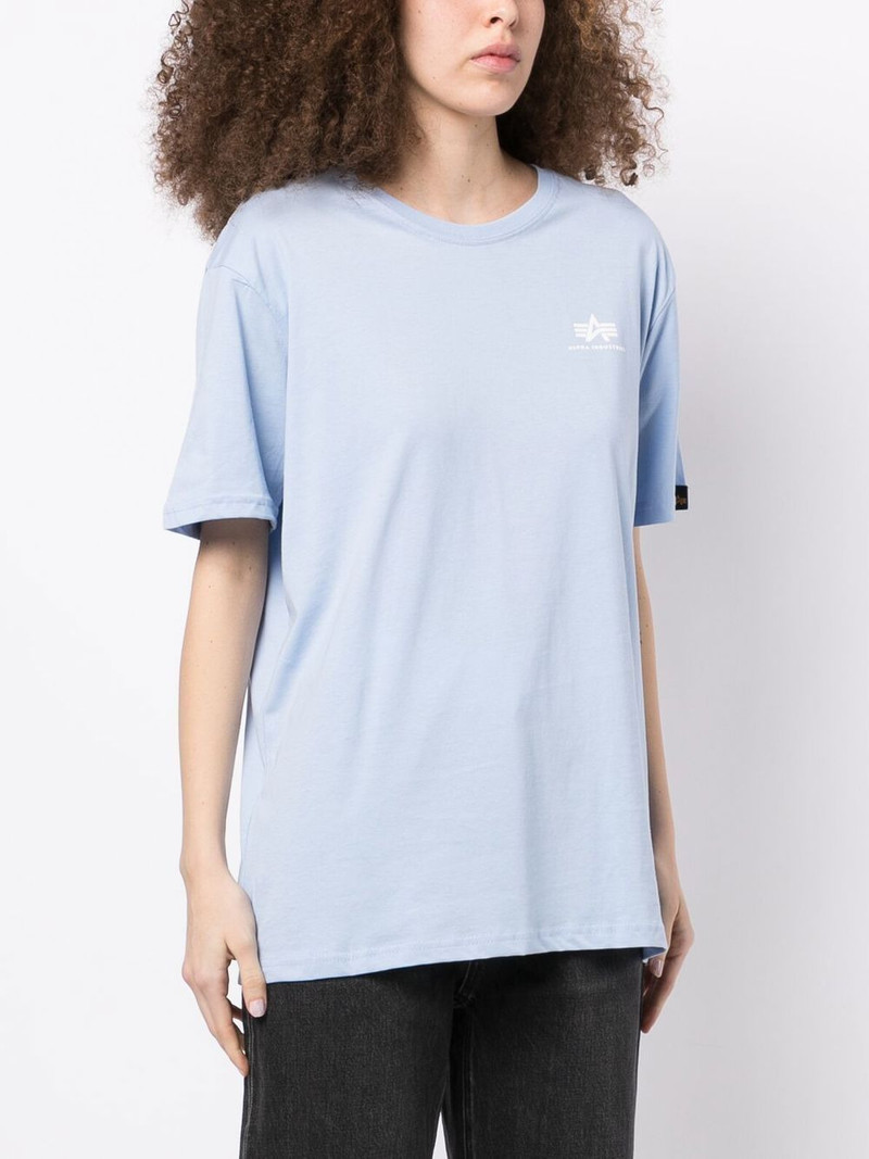 chest logo-print detail T-shirt 3