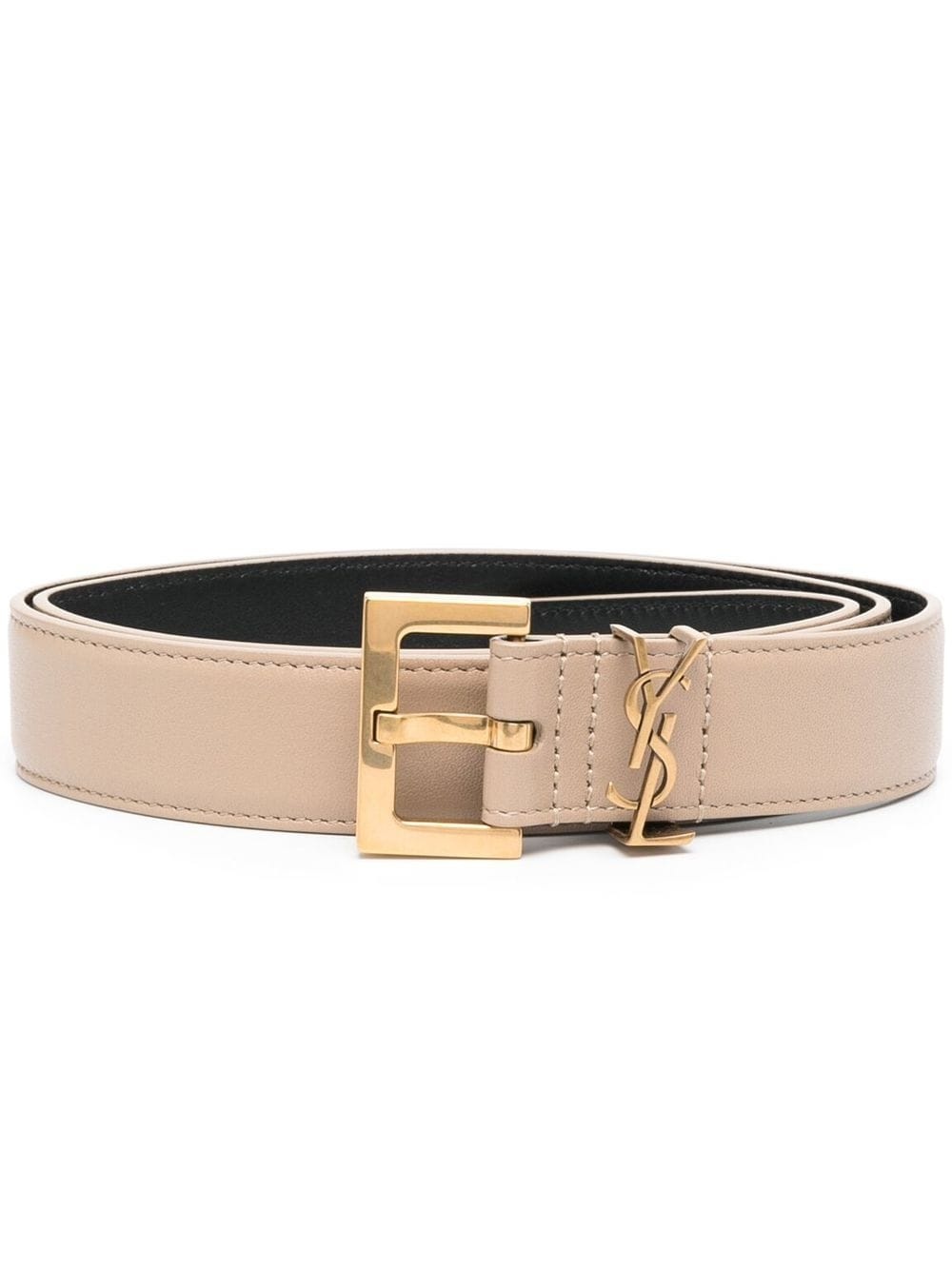 monogram logo belt - 1