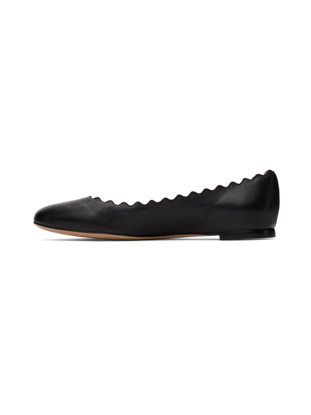 Black Lauren Ballerina Flats - 3