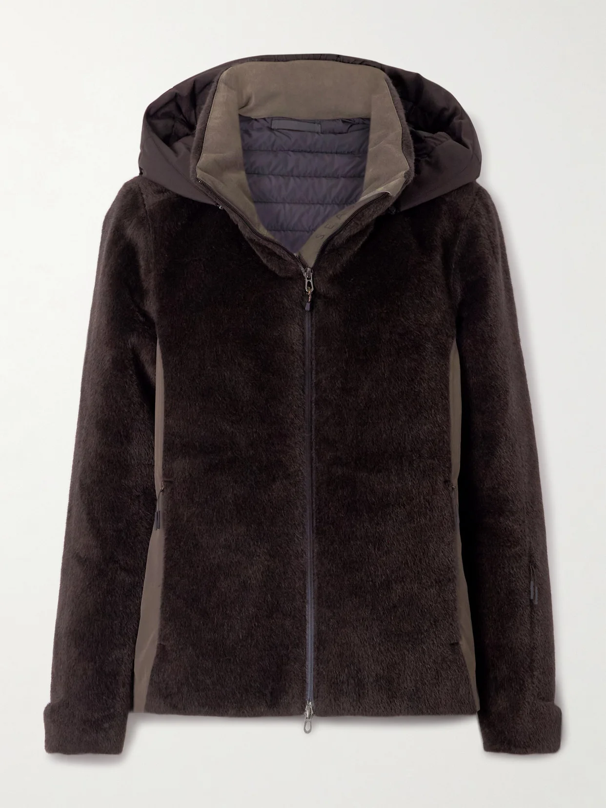 Armor 3.0 Hooded Padded Alpaca Jacket - 1