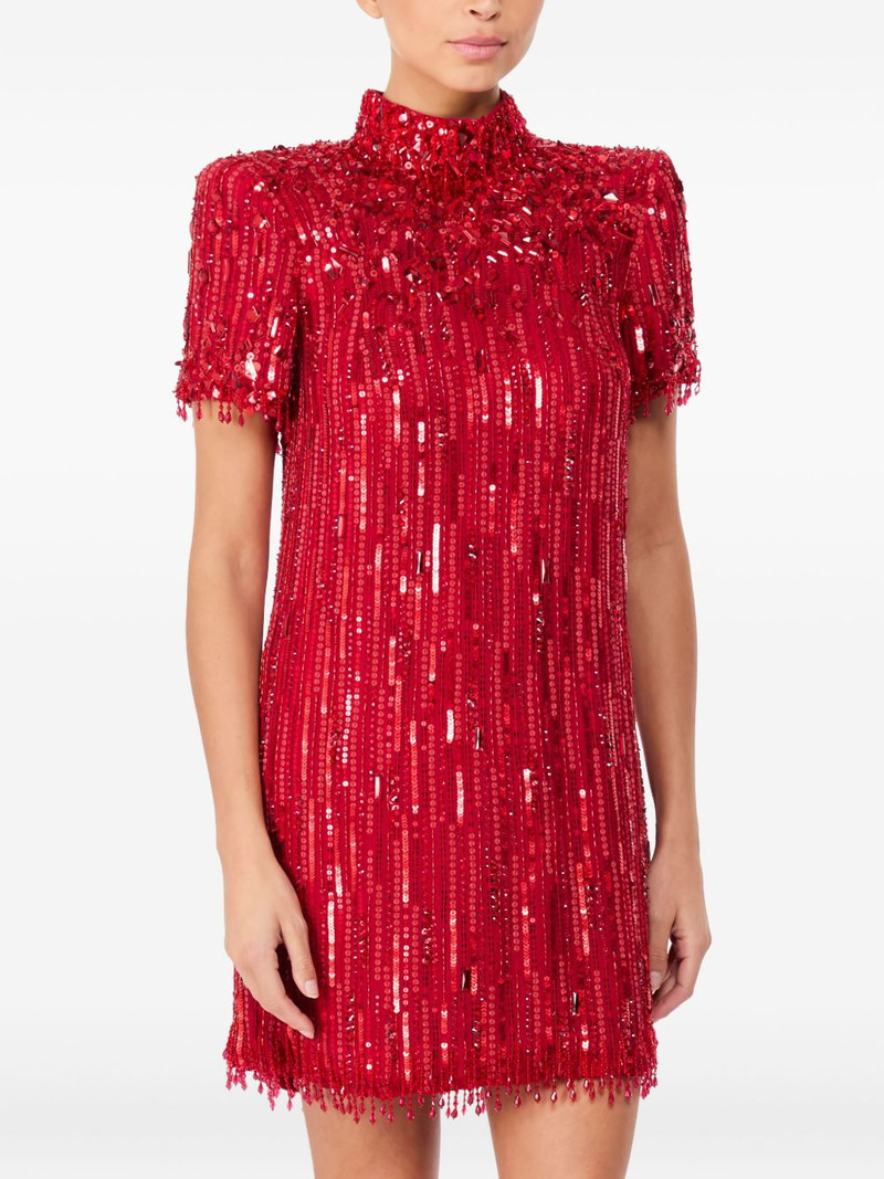 JENNY PACKHAM Snapdragon sequin-embellished mini dress outlook