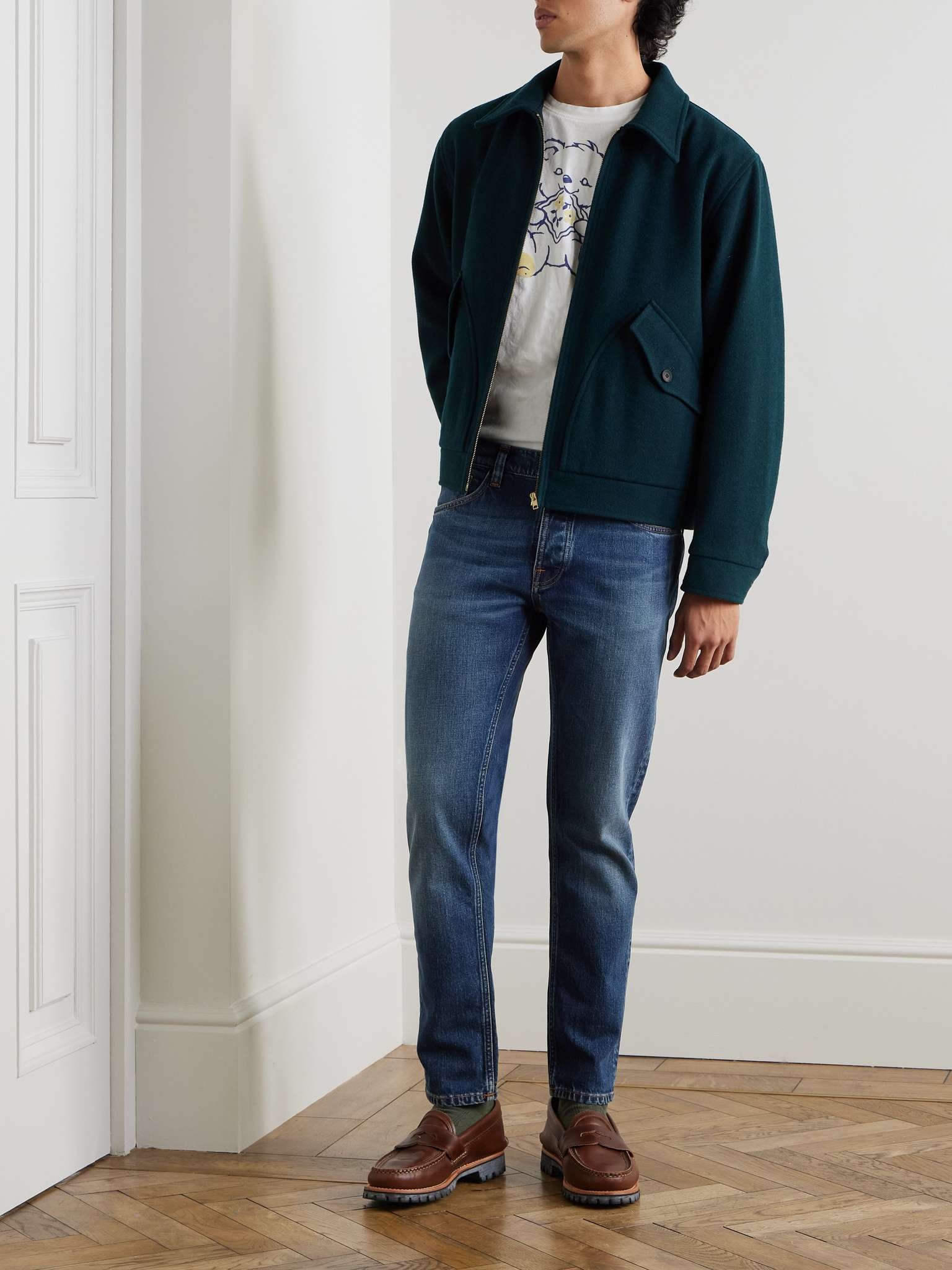 Solid Ollie Slim-Fit Straight-Leg Jeans - 2