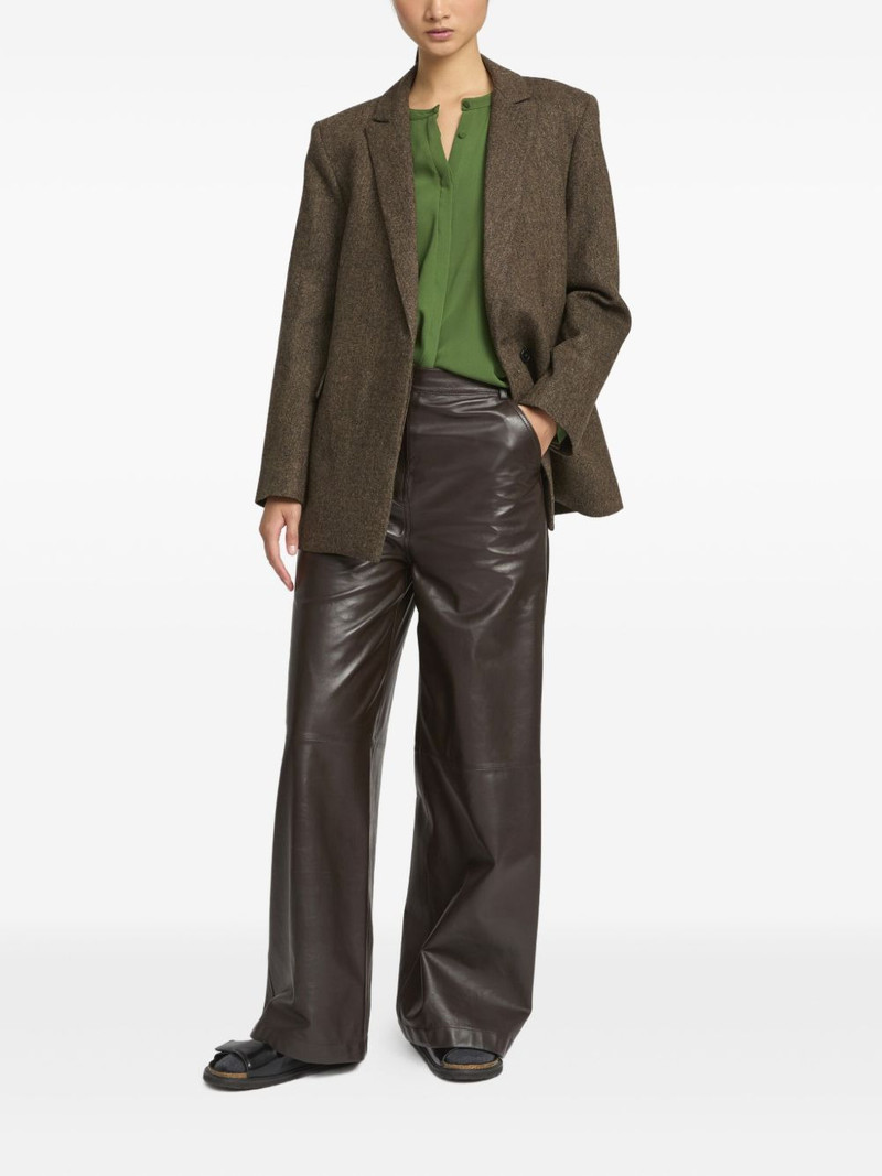 Yves Salomon single-breasted blazer outlook