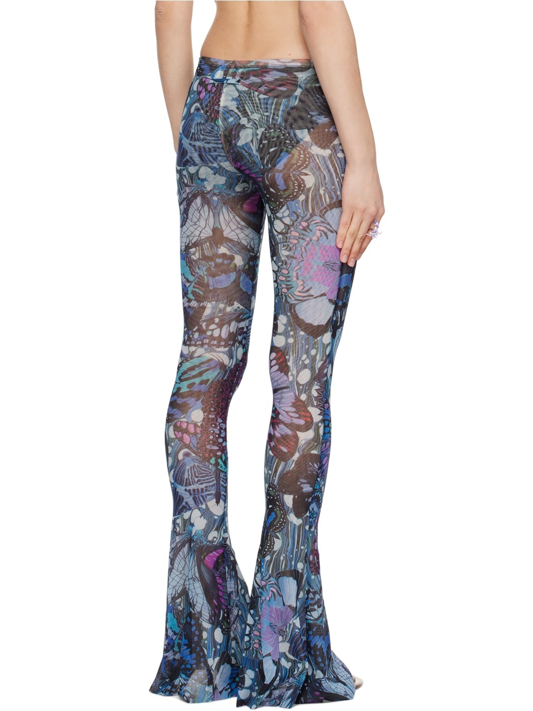Blue Butterfly Pants - 3