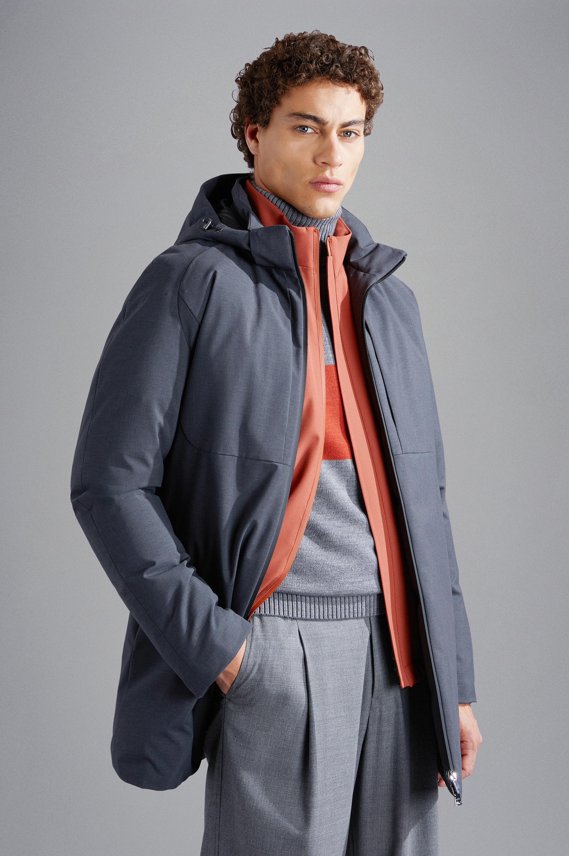 PARKA MADE OF RECYCLED TECHNICAL FABRIC - 8
