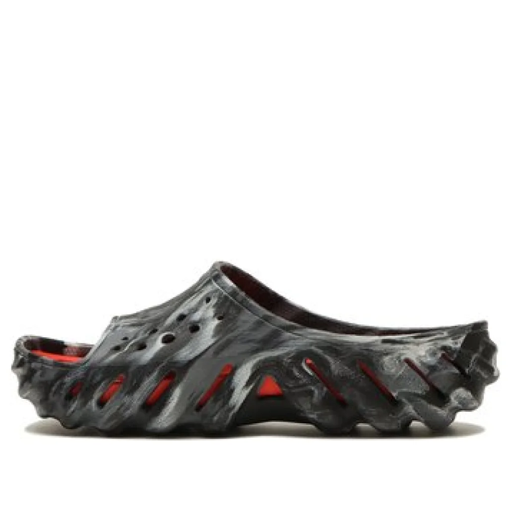 Crocs Marbled Echo Slide 'Black' 208467-0X9 - 1