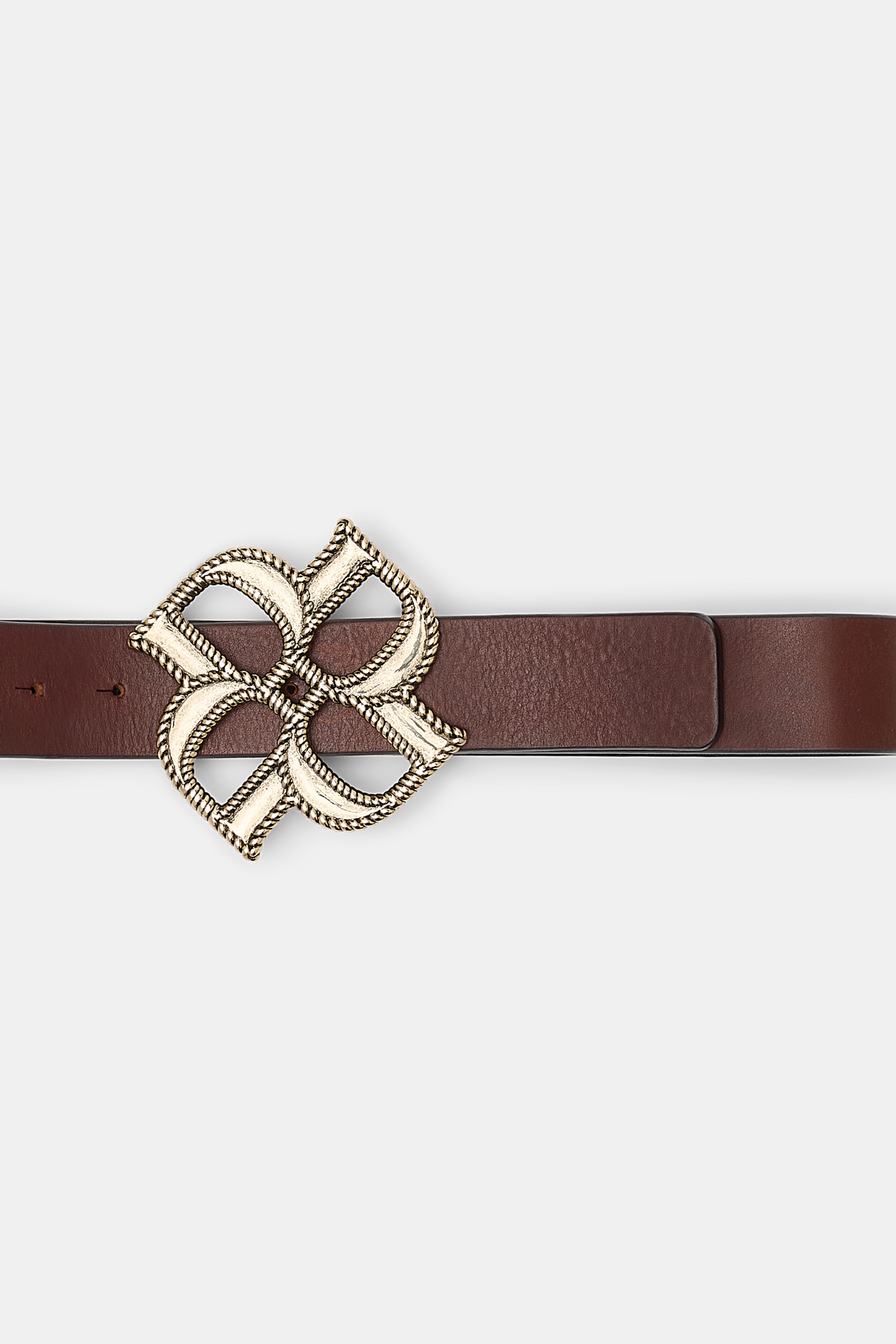 VINTAGE ROSE drose belt 4cm vintage cuoio - 7
