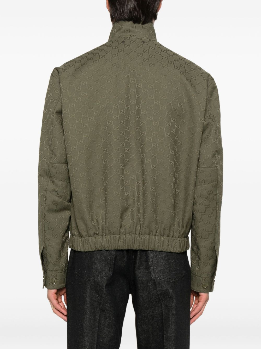 Gg Canvas Blouson Jacket - 5