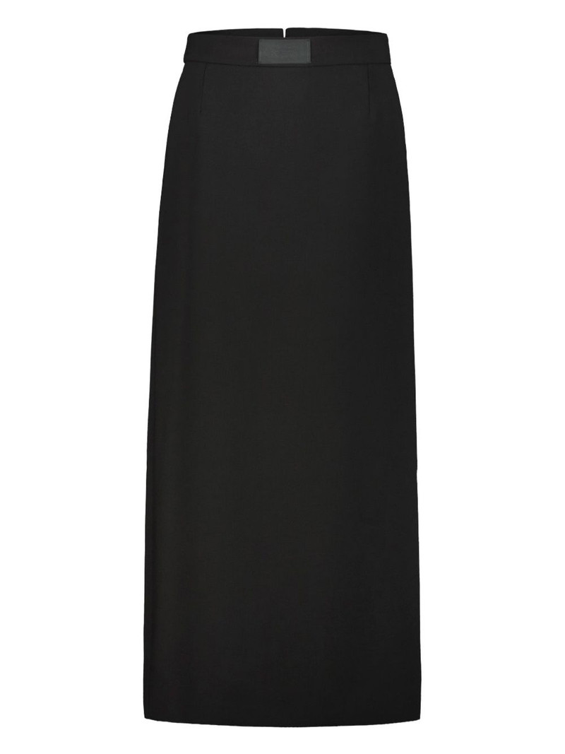 A-line wool skirt 1