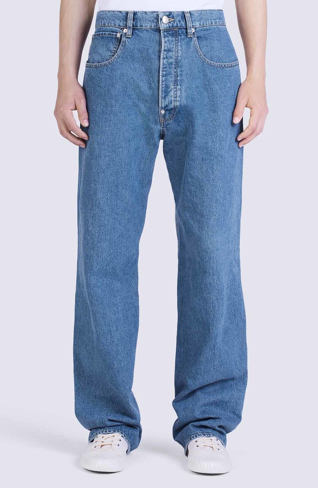 SUISEN relaxed fit jeans - 4