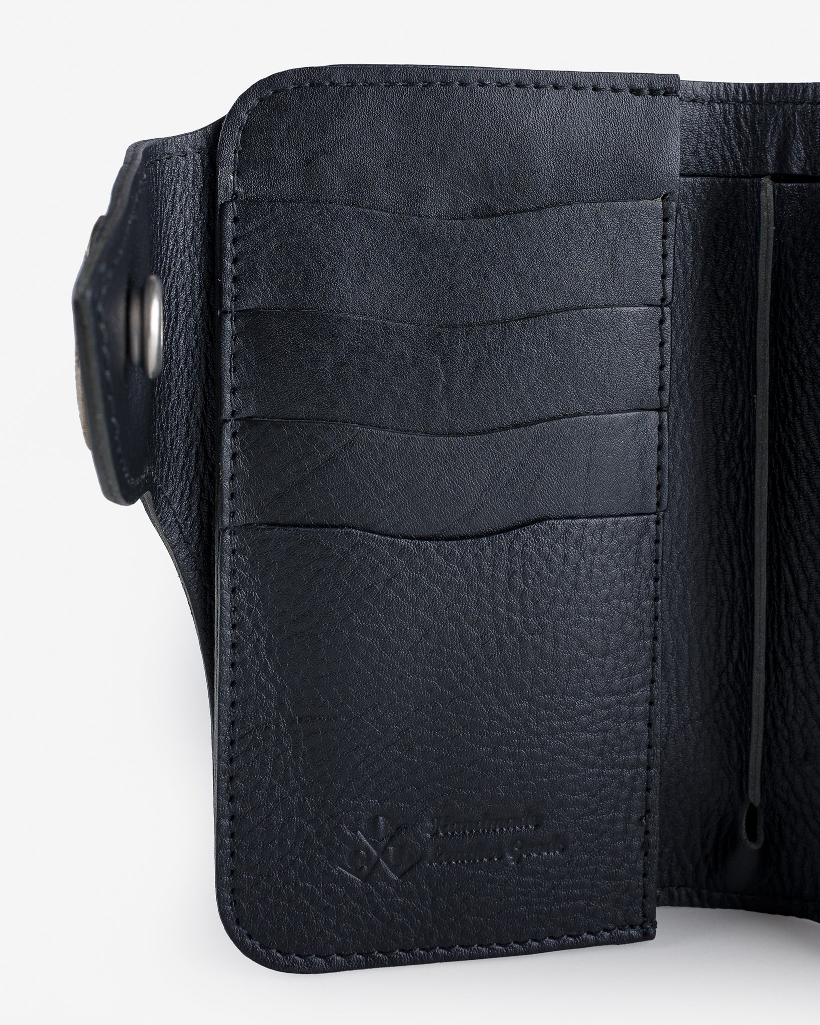 OGL-CONDOR-MW-TBLK OGL Condor Mid Wallet - Tumbled Black - 4