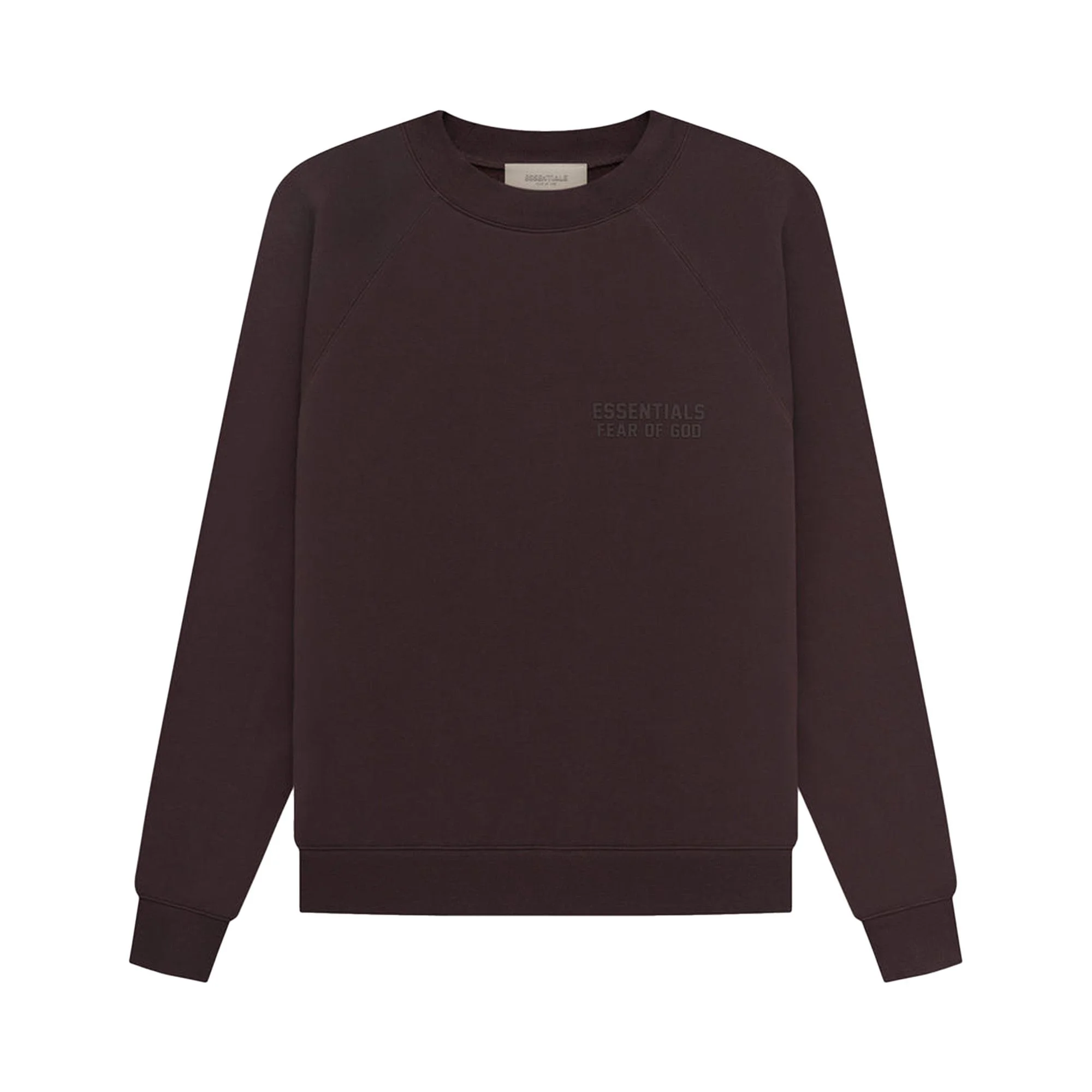 Fear of God Essentials Crewneck Sweatshirt 'Plum' - 1