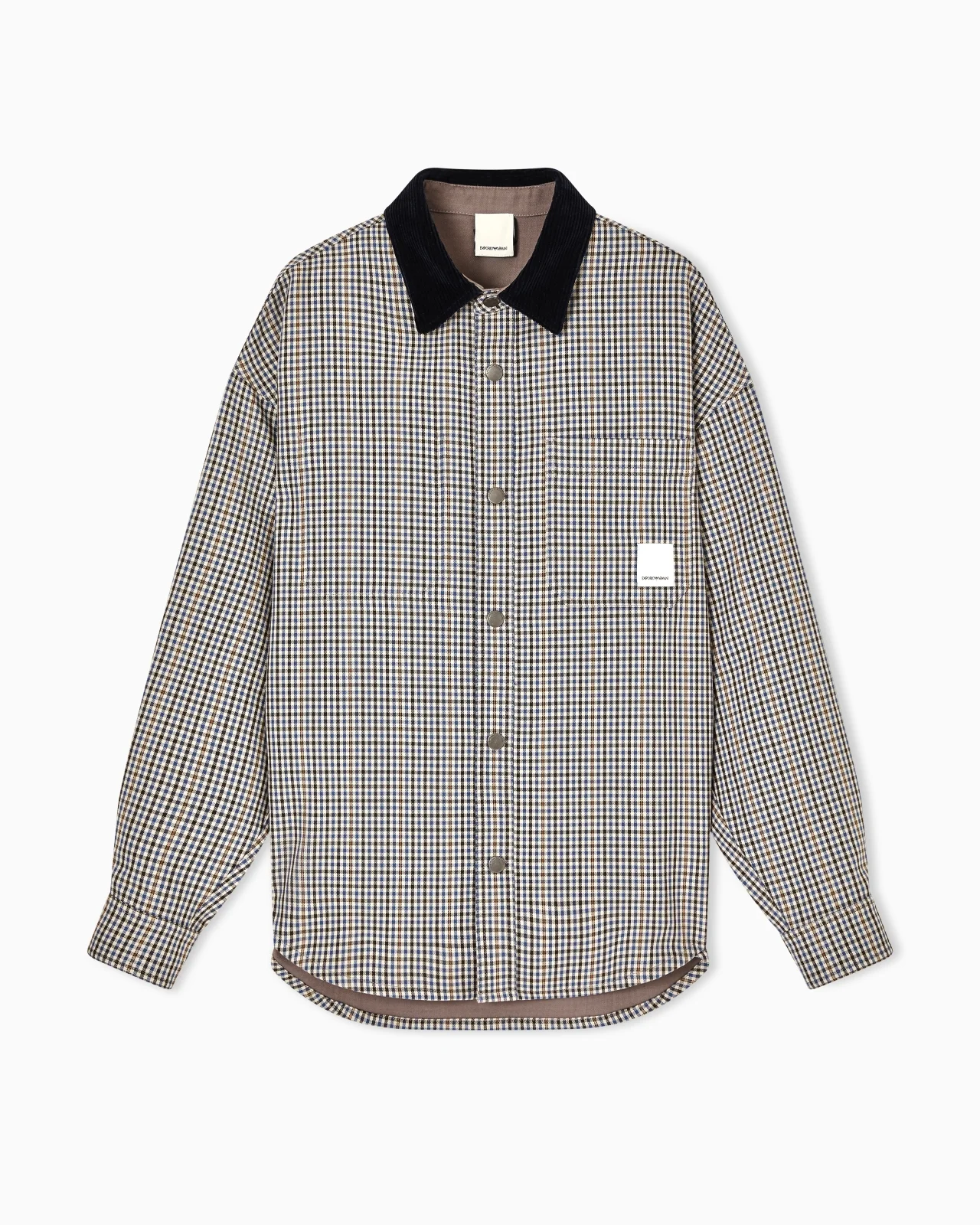 EAGLE CLUB REVERSIBLE BLOUSON WITH CHECK MOTIF - 1