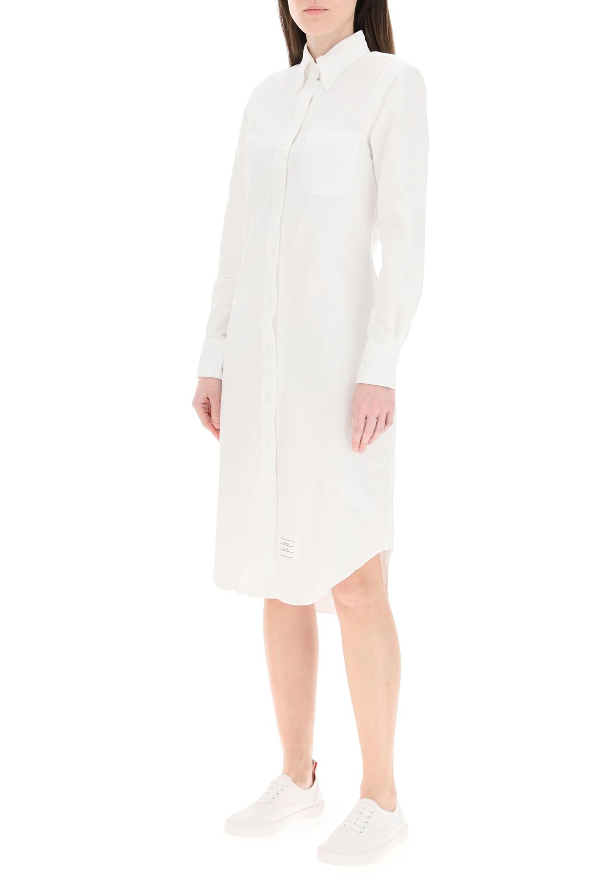 SHIRT DRESS IN OXFORD COTTON - 2