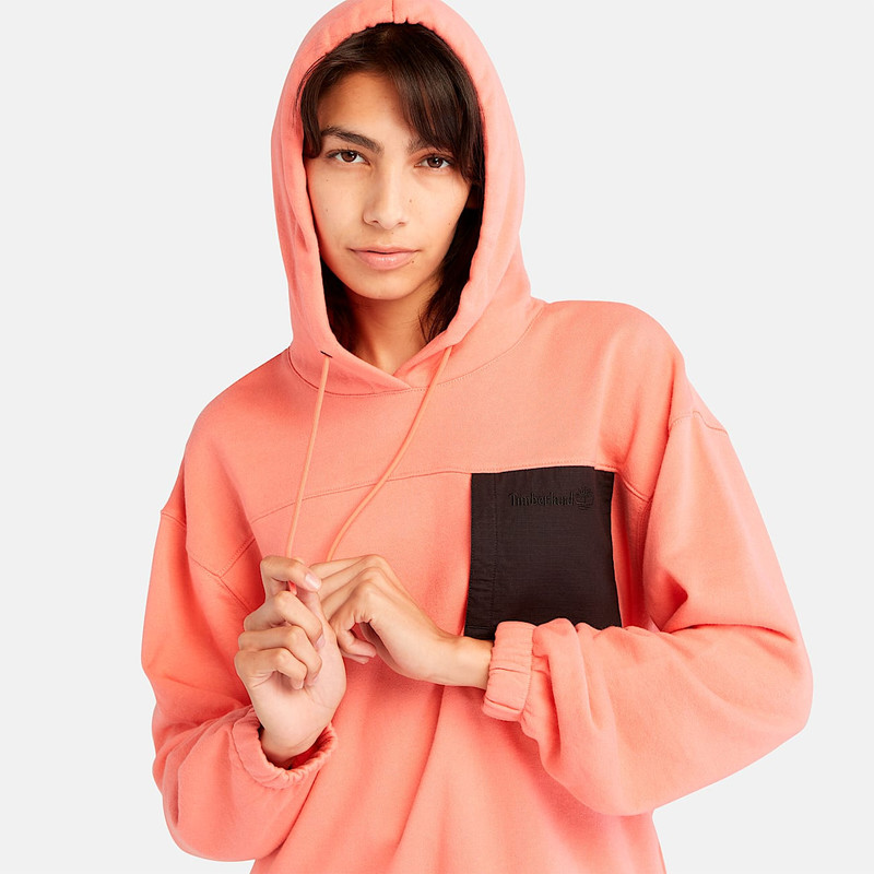Women's Mixed-Media Hoodie 6