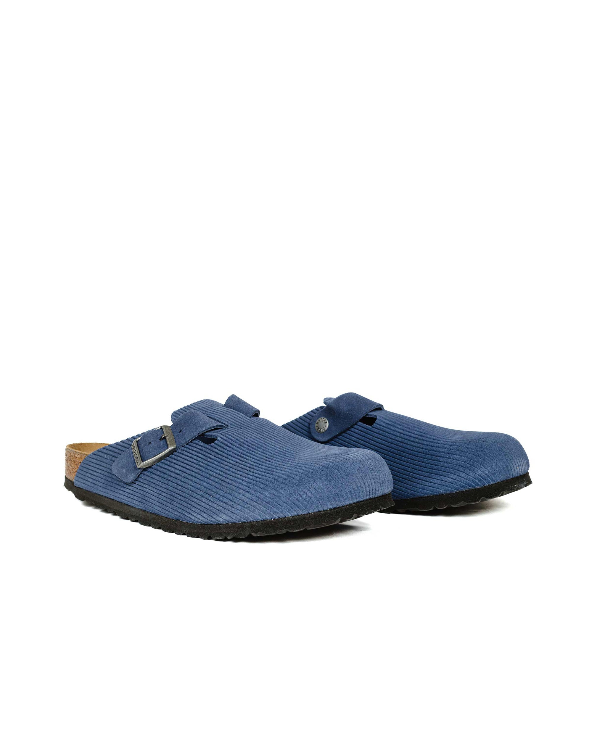 Boston Indigo Blue Suede Corduroy - 2