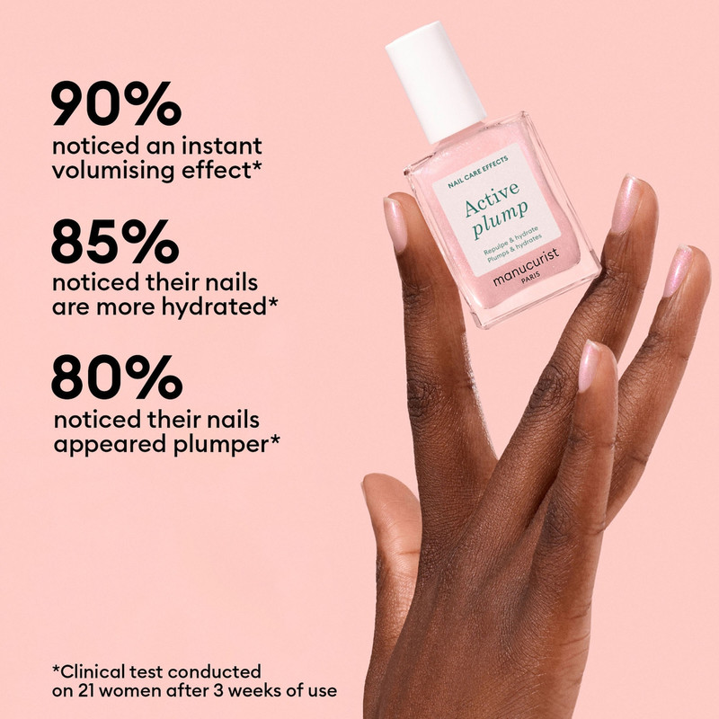 Active Plump Pink Glazed, Plumping & Collagen Infused Treatment Nail Polish 6