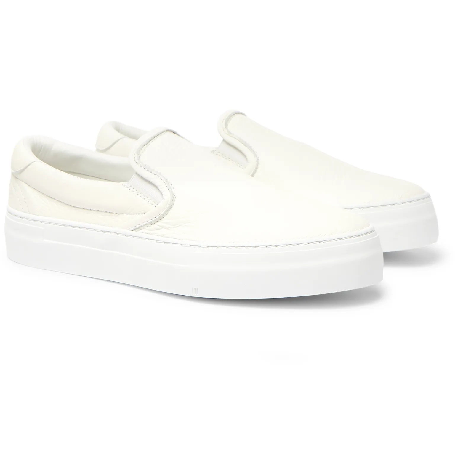 Garda Full-Grain Leather Slip-On Sneakers - 2