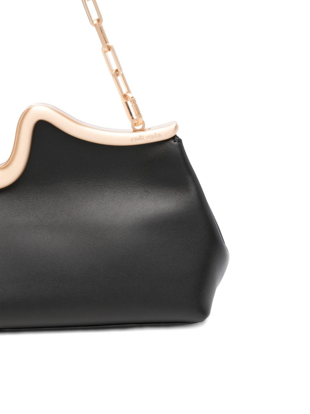Valma curved-frame chain-strap clutch - 4