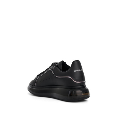 Alexander McQueen Larry Oversized Transparent Sneaker in Black/Fume outlook