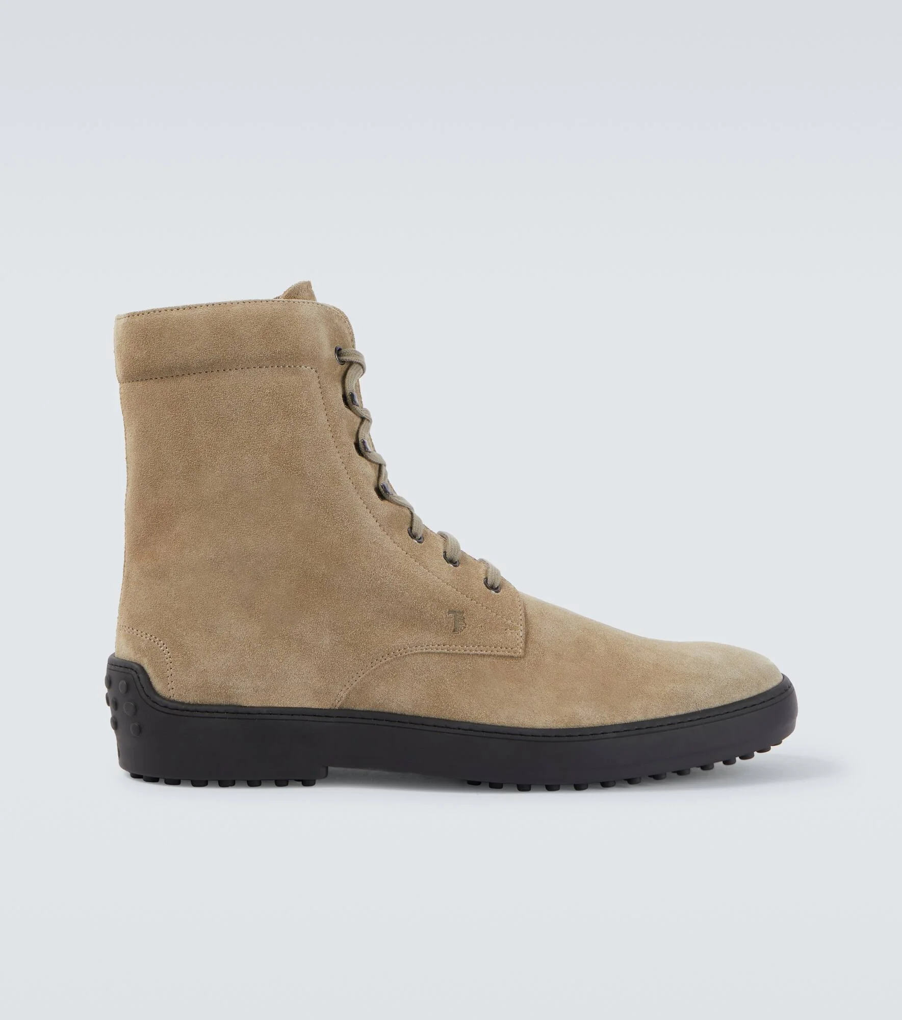 Suede combat boots - 1
