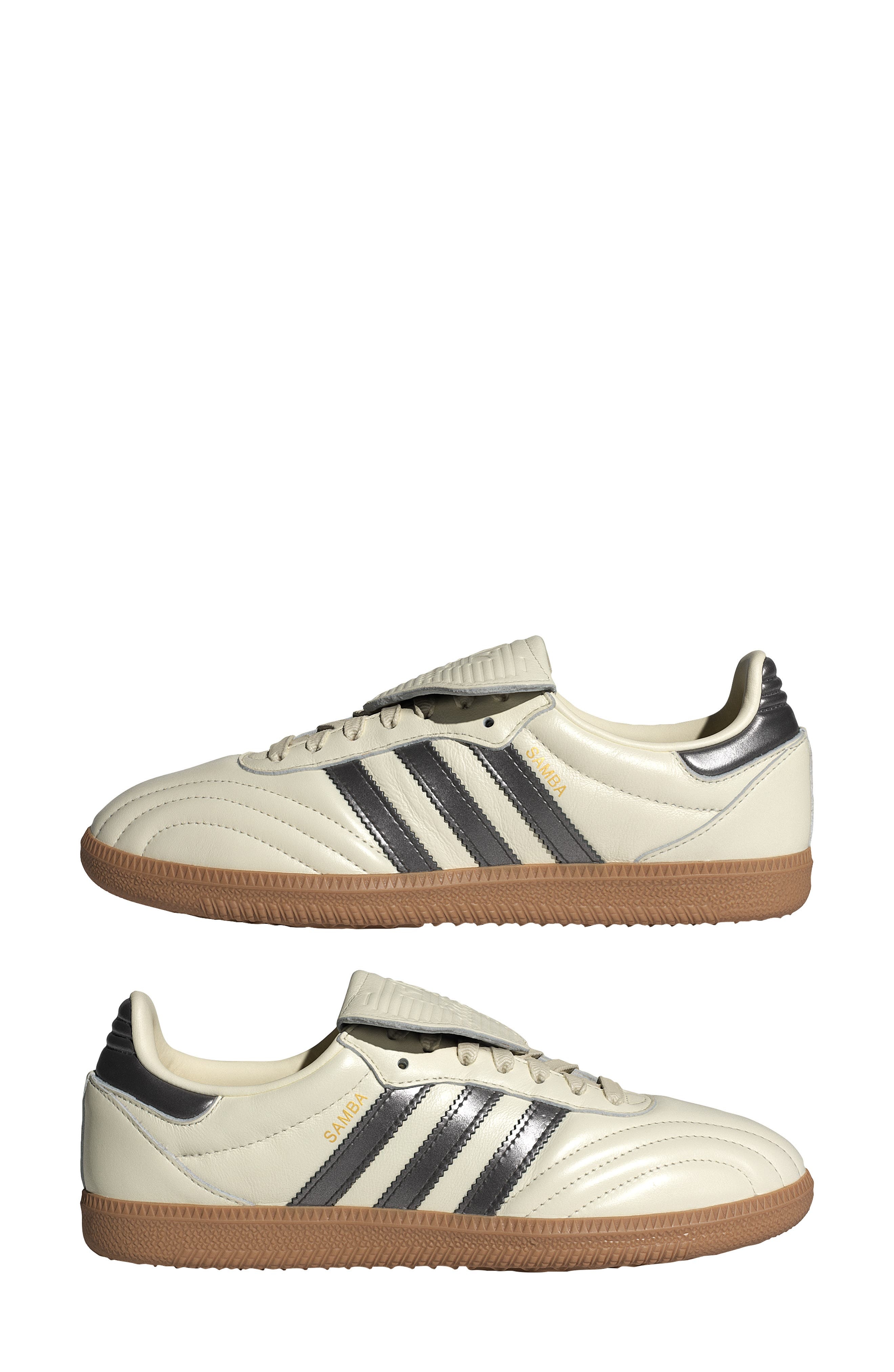adidas Samba LT Sneaker in Cream White/Black/Gum at Nordstrom - 9