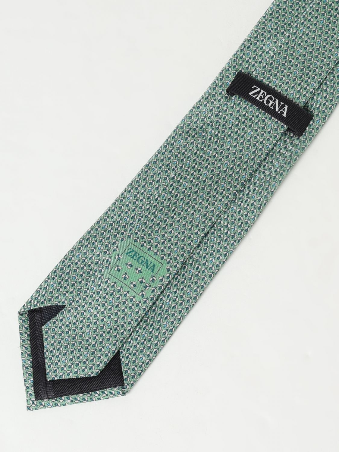 Zegna Tie Men Green - 2