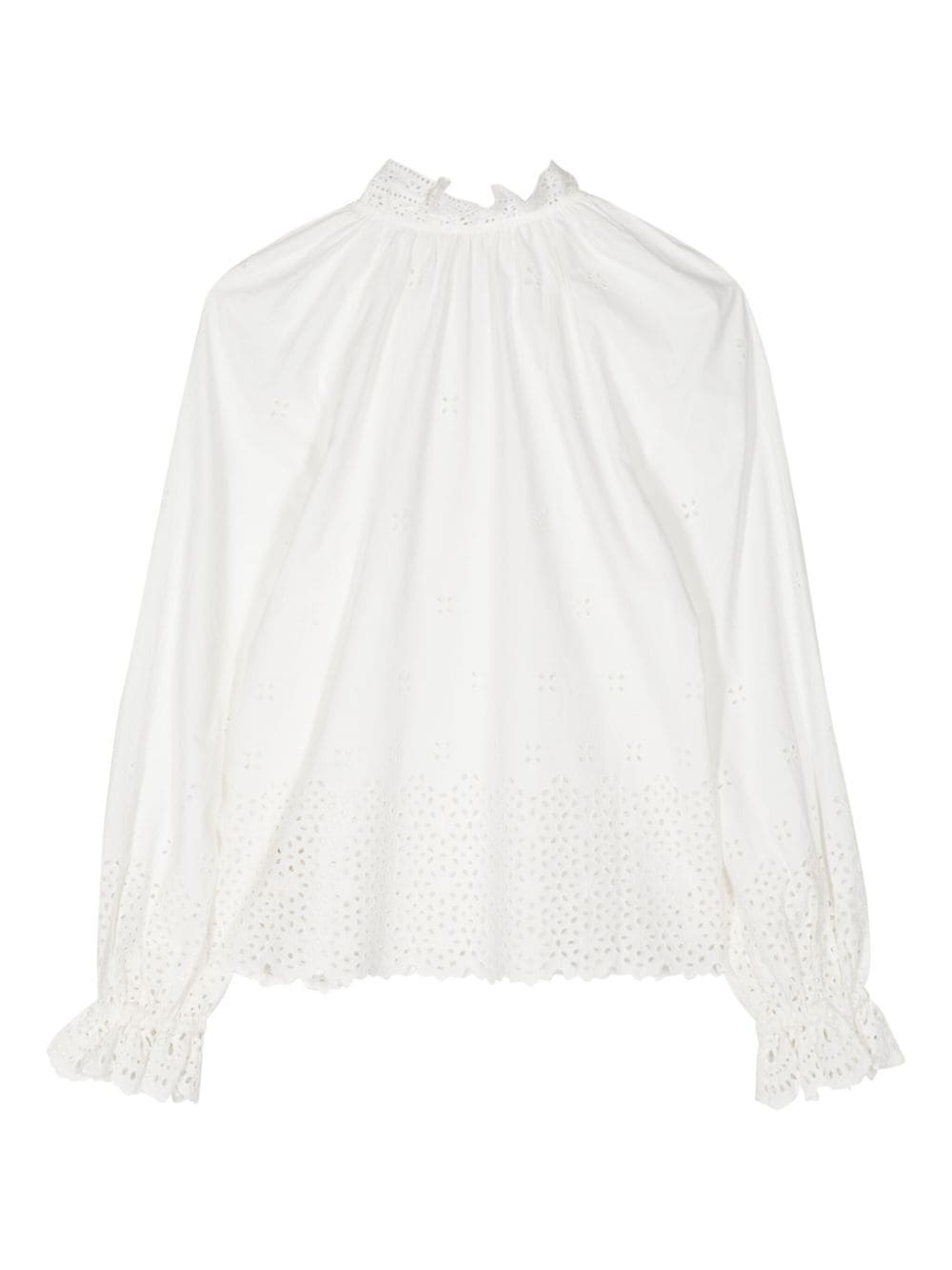 Alora eyelet-lace blouse - 2