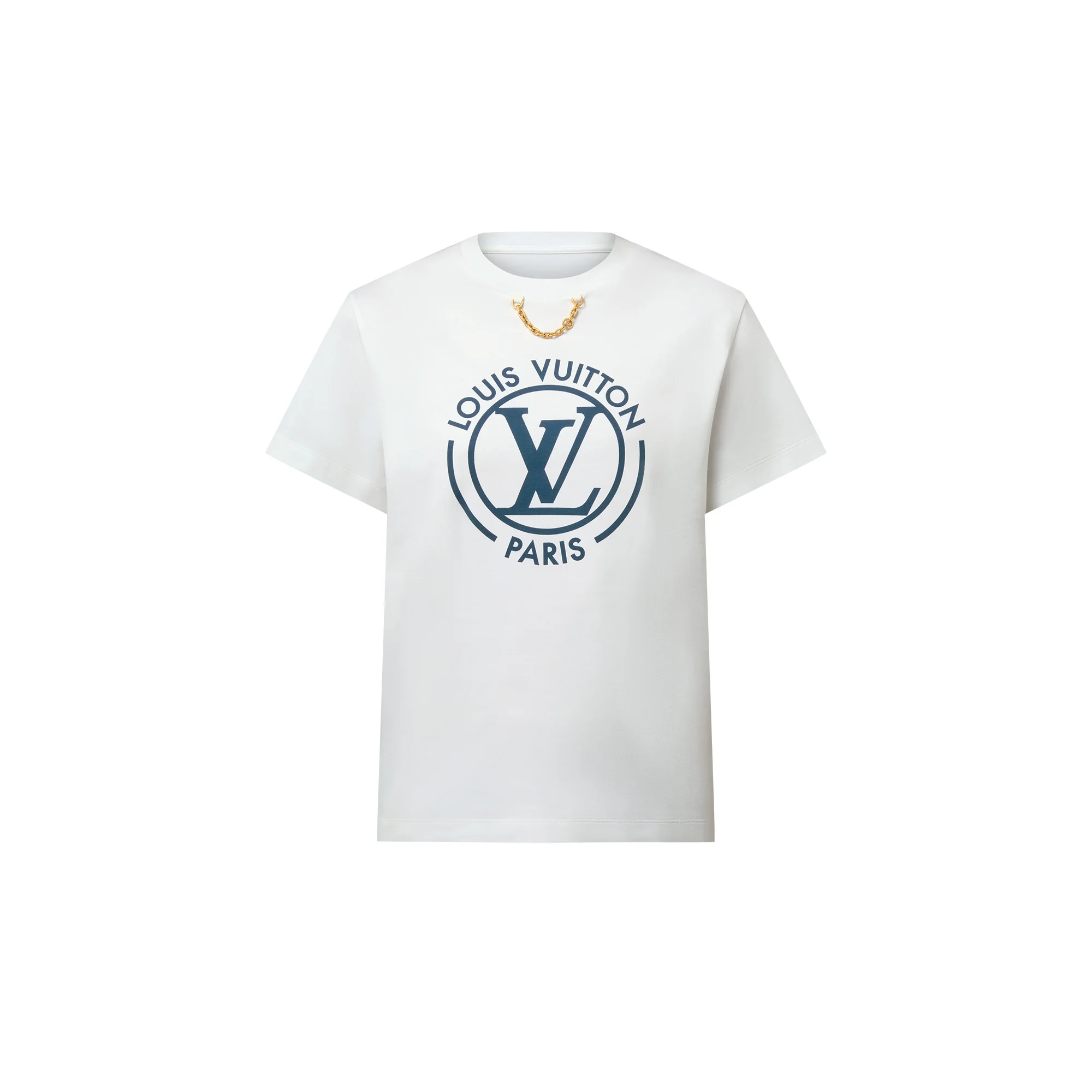 Flocked LV T-Shirt - 1