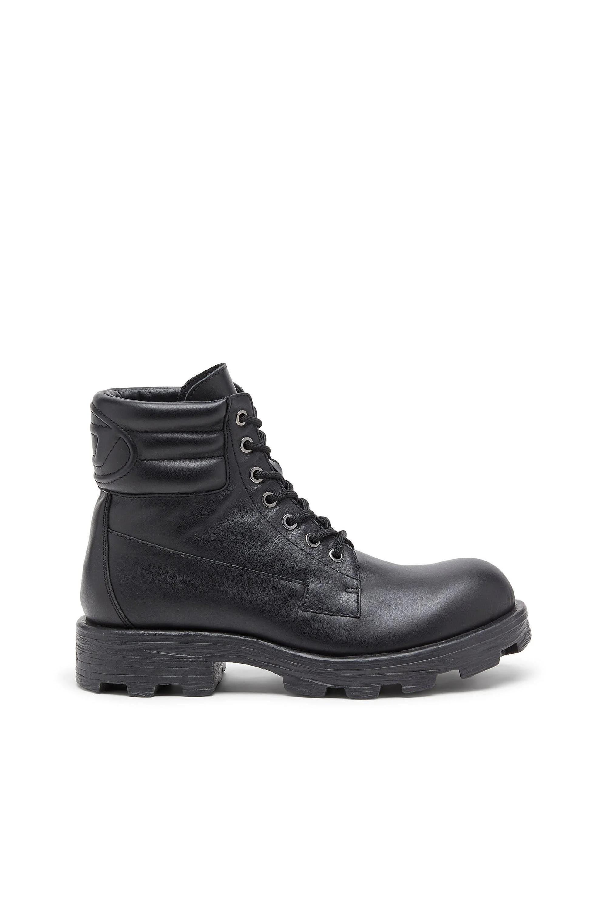 D-HAMMER - COMBAT BOOTS IN LEATHER - 1