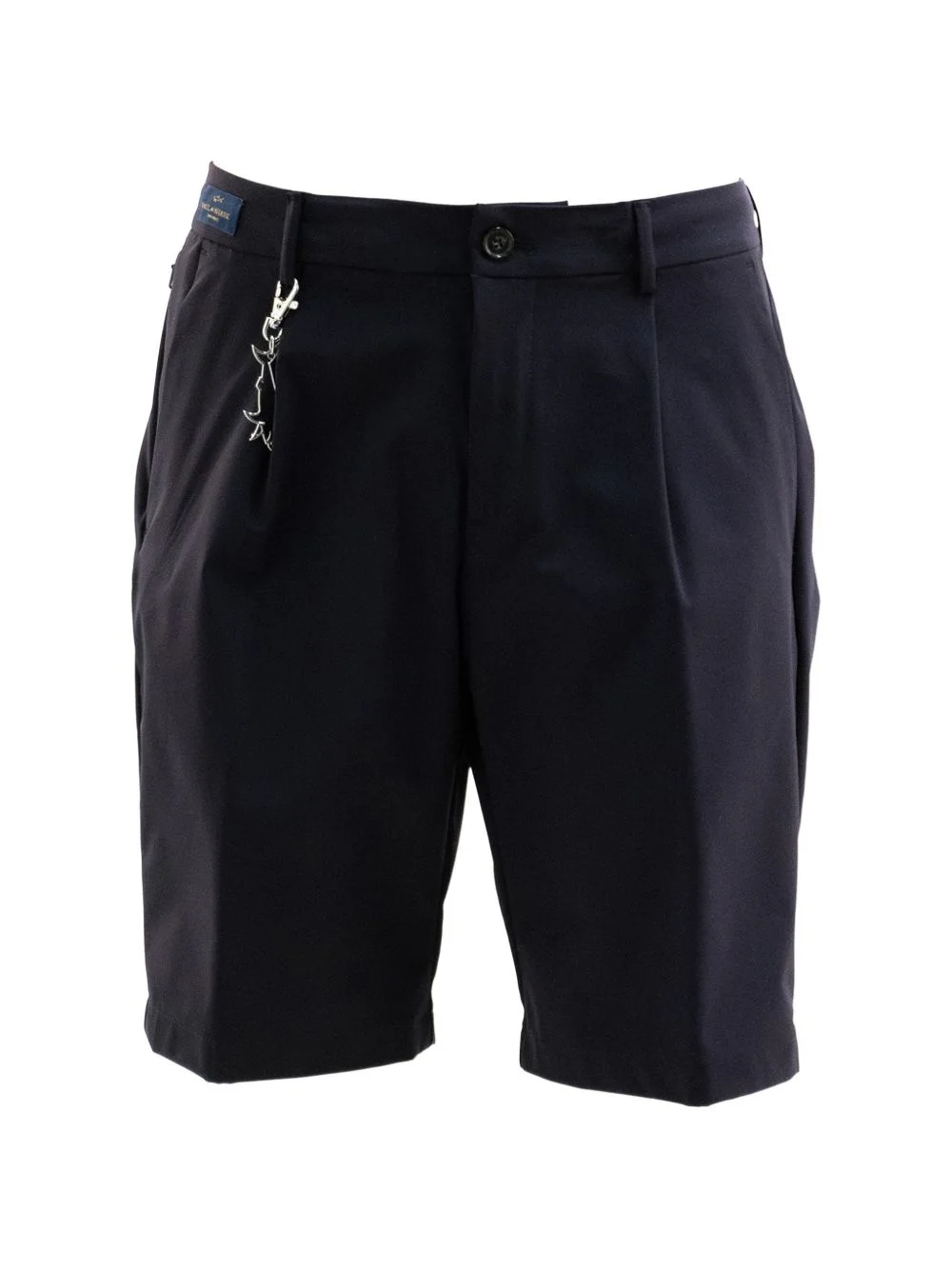 pleated tailored short - 1