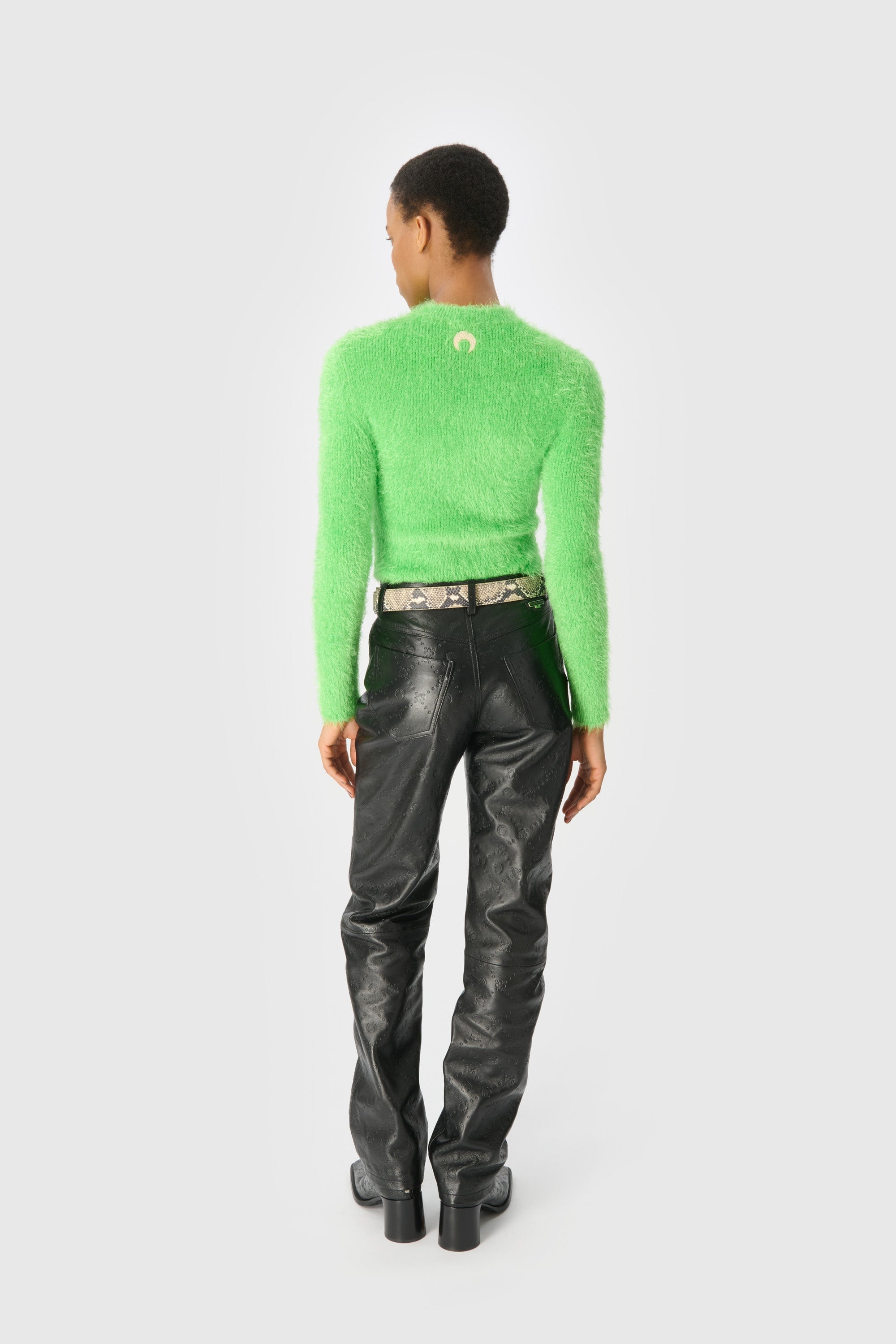 Wild Puffy Knit Fitted Sweater - 2