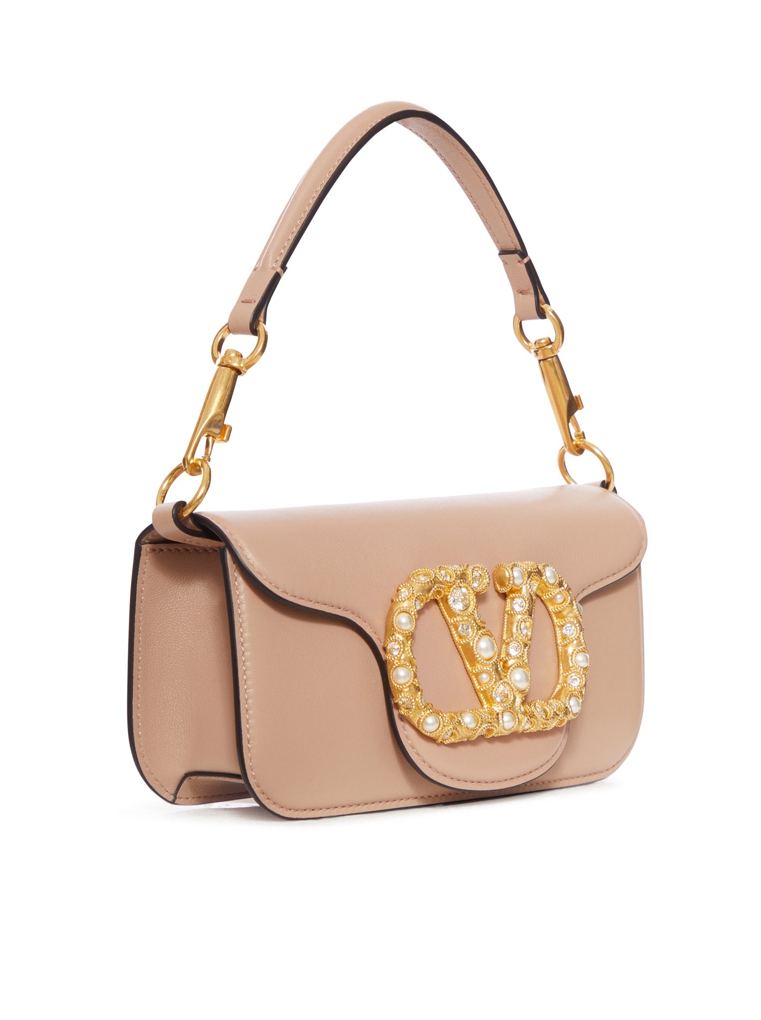 SMALL LOCO` CALFSKIN BAG WITH JEWEL LOGO - 2